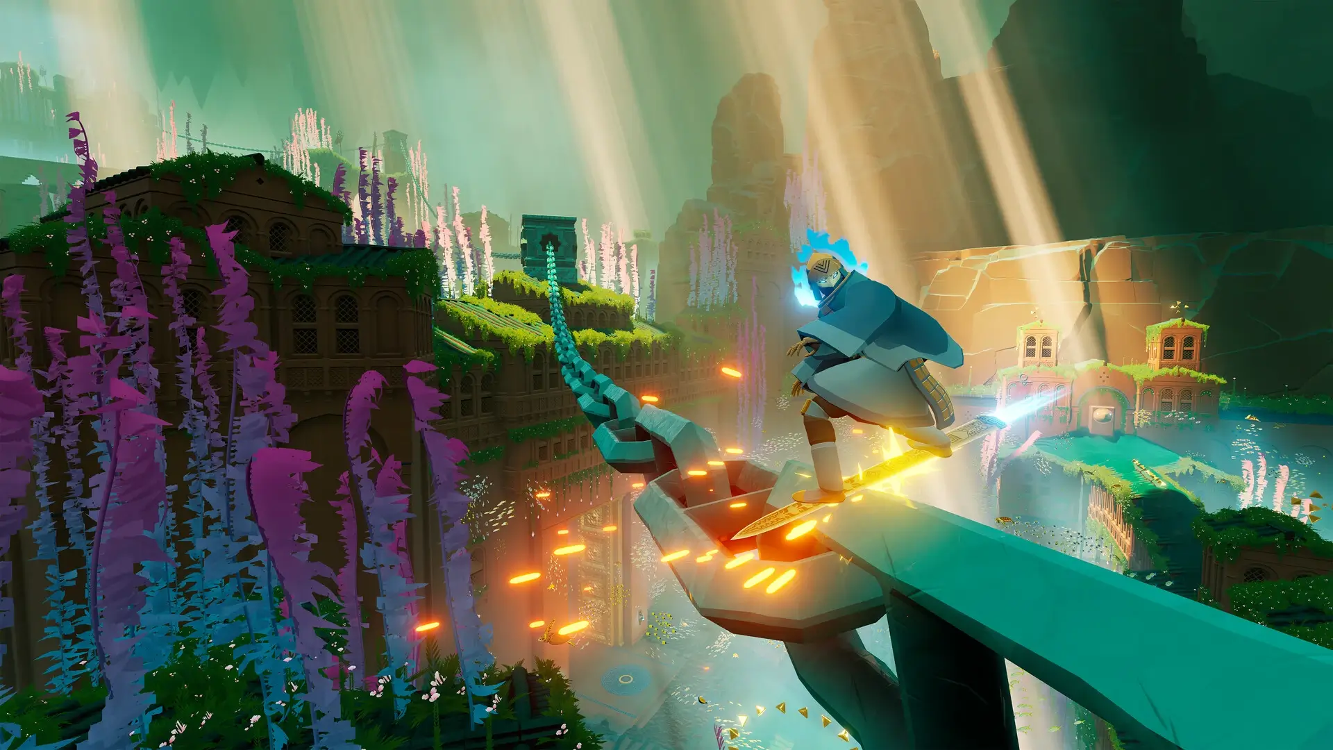 Sword of the Sea Gameplay Screenshots 3