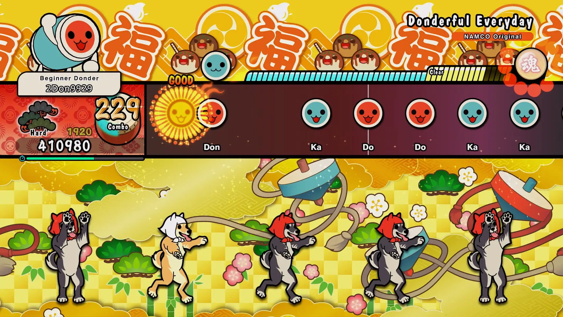Taiko no Tatsujin: Rhythm Festival – The Setlist Edition Gameplay Screenshots 1