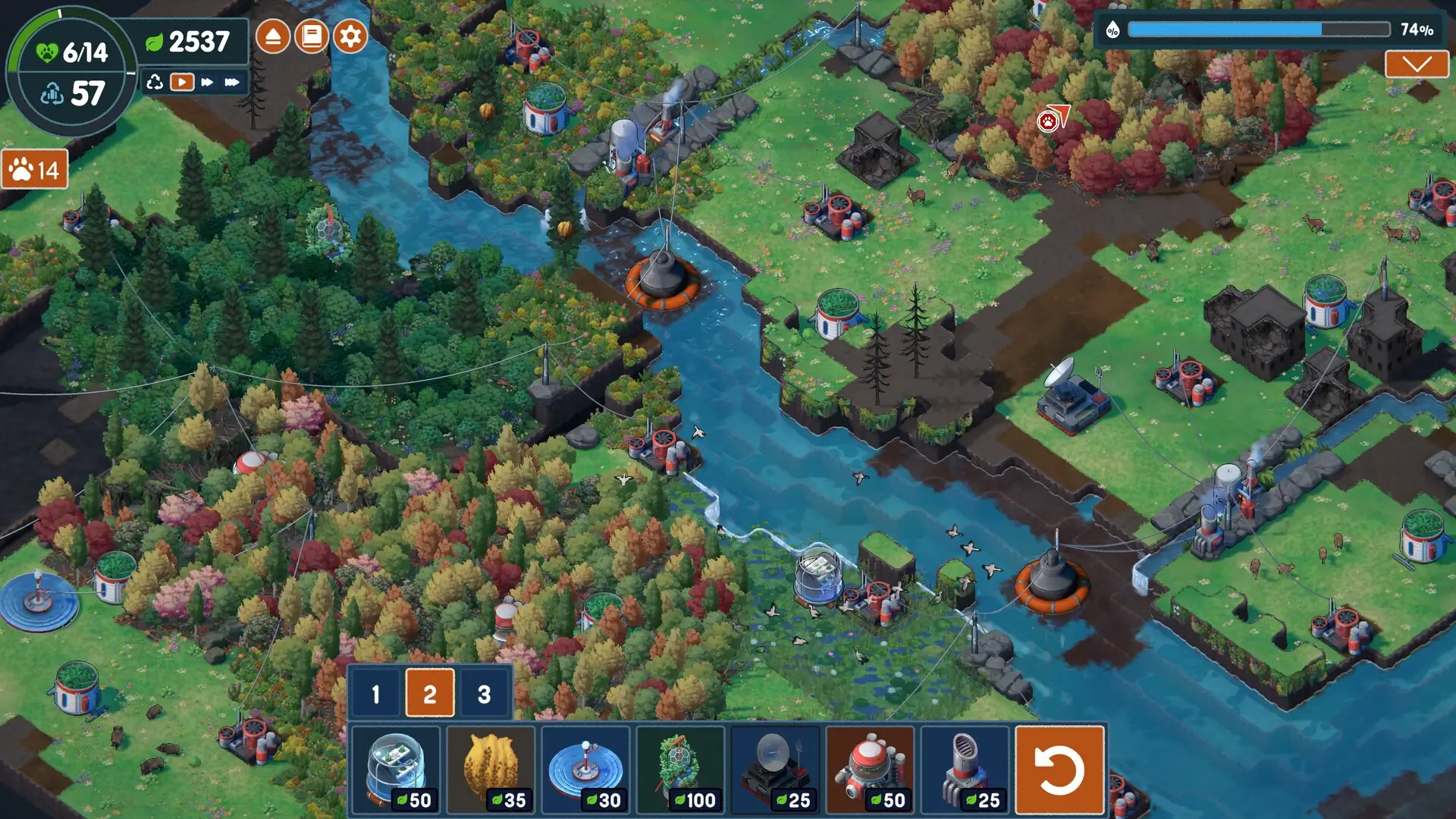 Terra Nil: Deluxe Edition Gameplay Screenshots 3