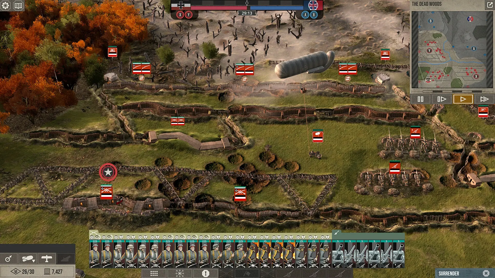 The Great War: Western Front – Victory Edition Gameplay Screenshots 1