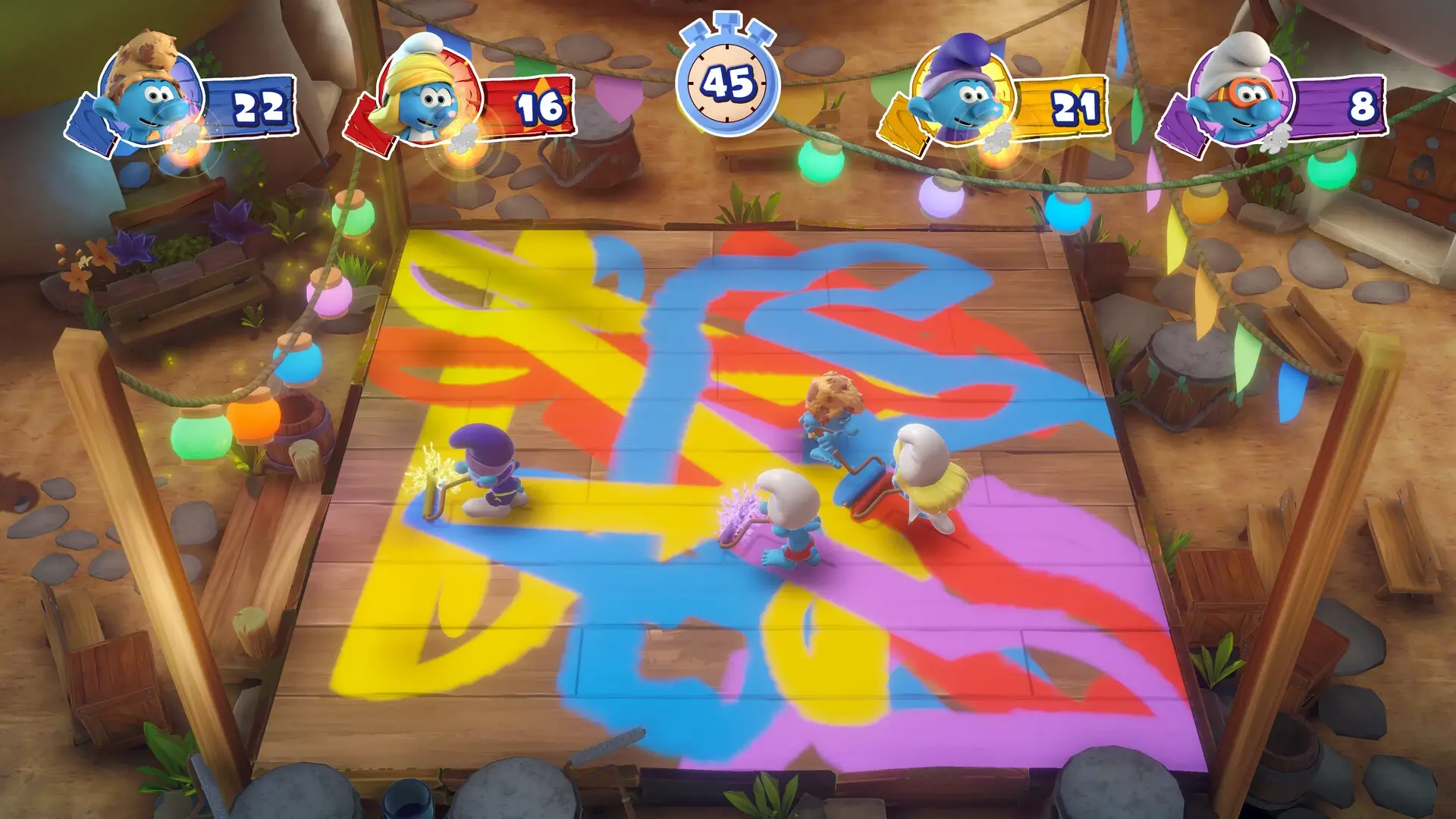 The Smurfs: Village Party Gameplay Screenshots 2