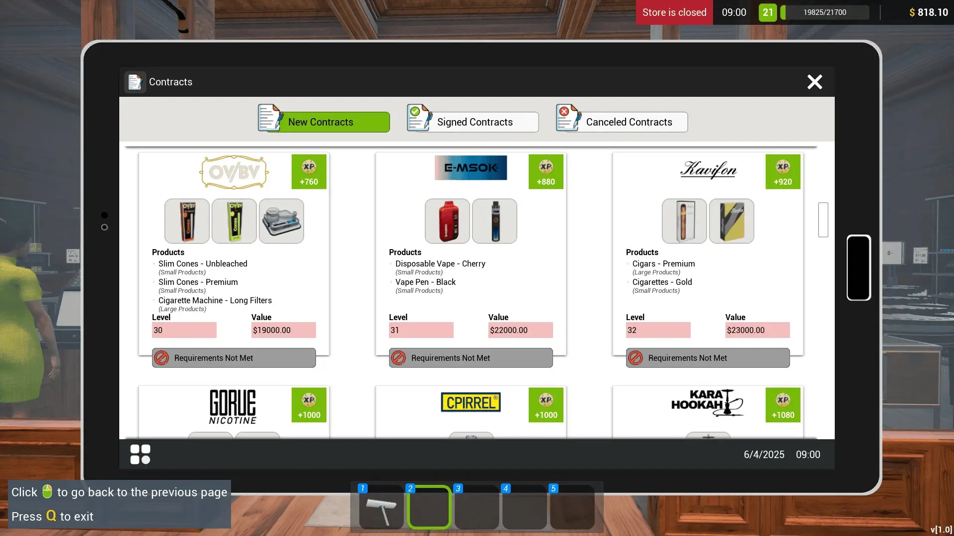Tobacco Shop Simulator Gameplay Screenshots 1