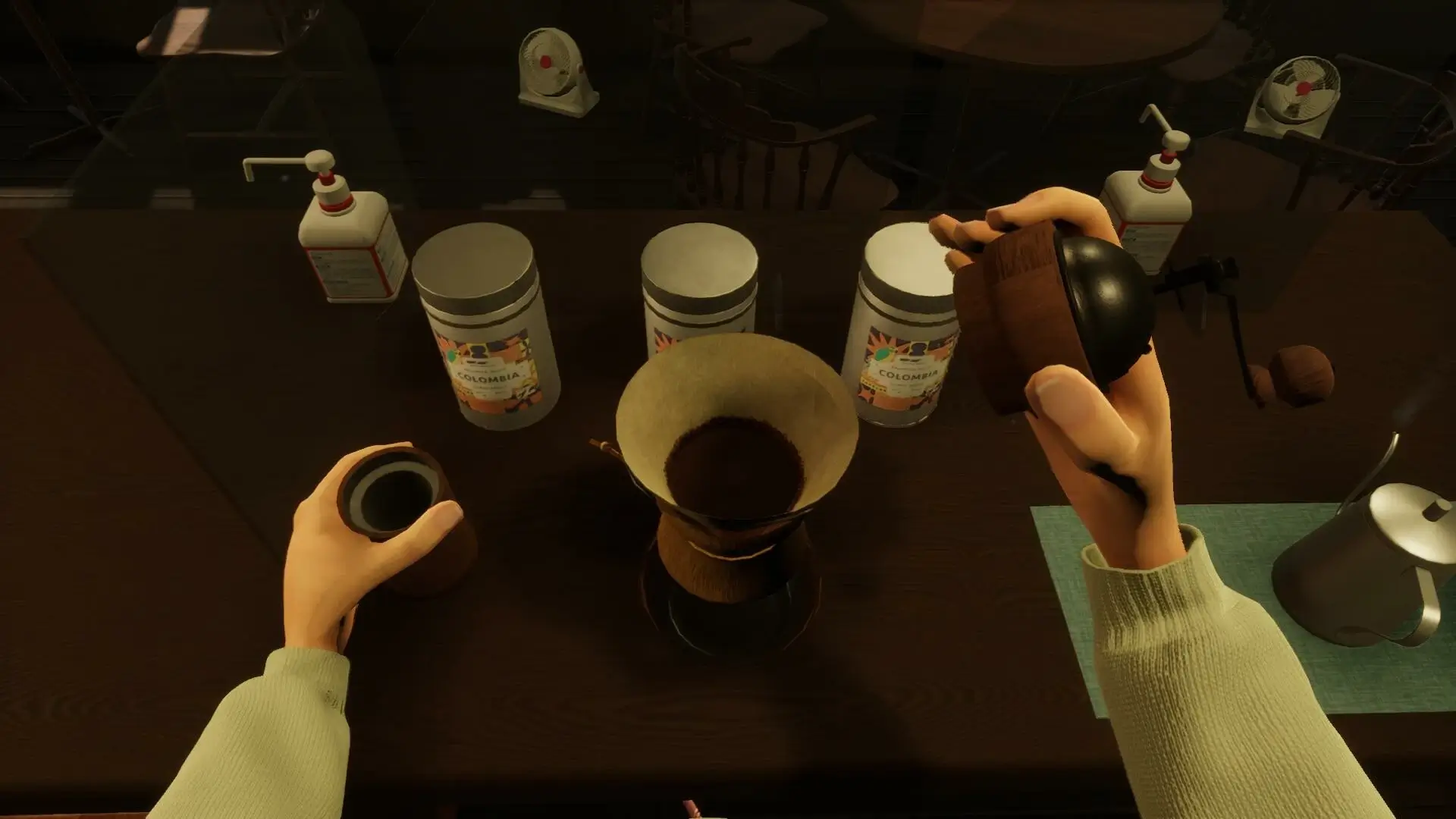 Tokyo Coffee: Grinding in the Pandemic Gameplay Screenshots 2