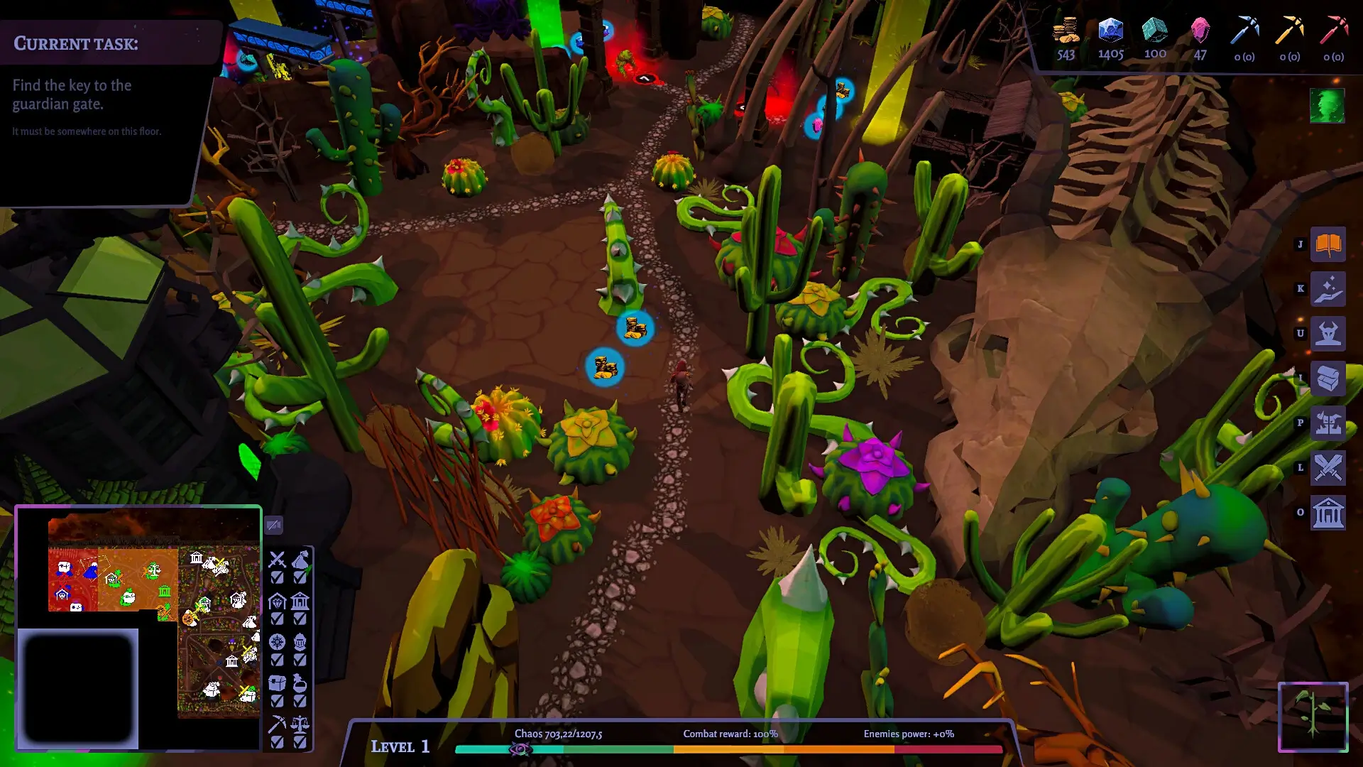 Tower of Chaos Gameplay Screenshots 1