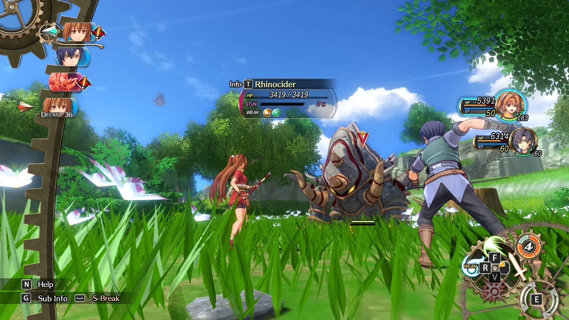 Trails in the Sky 1st Chapter Gameplay Screenshots 2