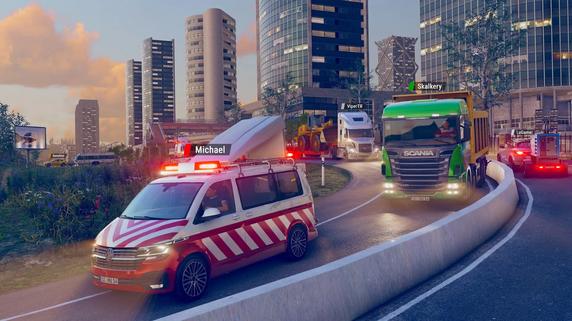 Truck & Logistics Simulator Gameplay Screenshots 1