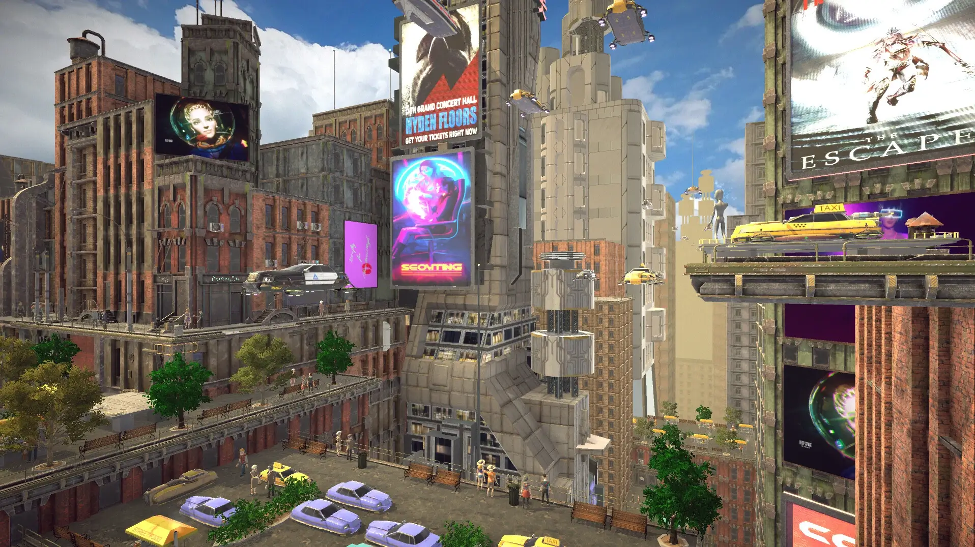UFO Taxi Gameplay Screenshots 1