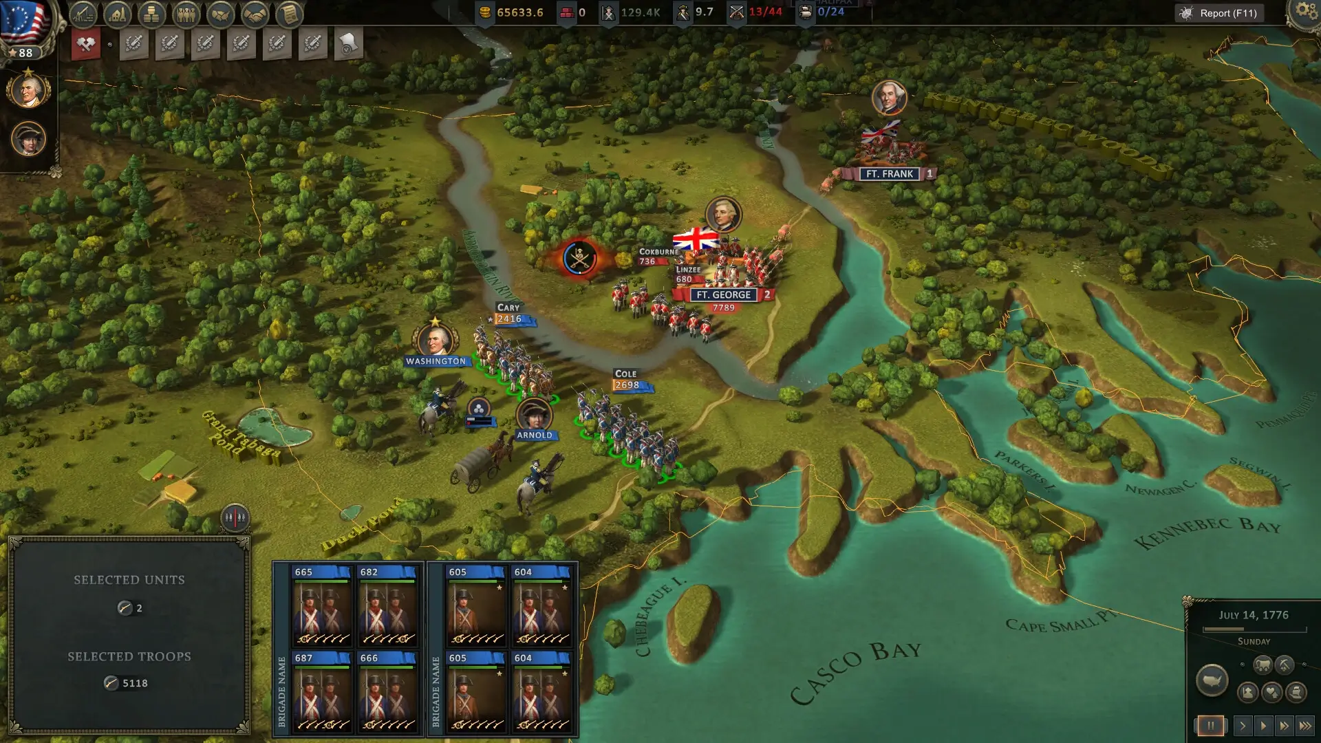 Ultimate General: American Revolution – Premium Edition Gameplay Screenshots 2