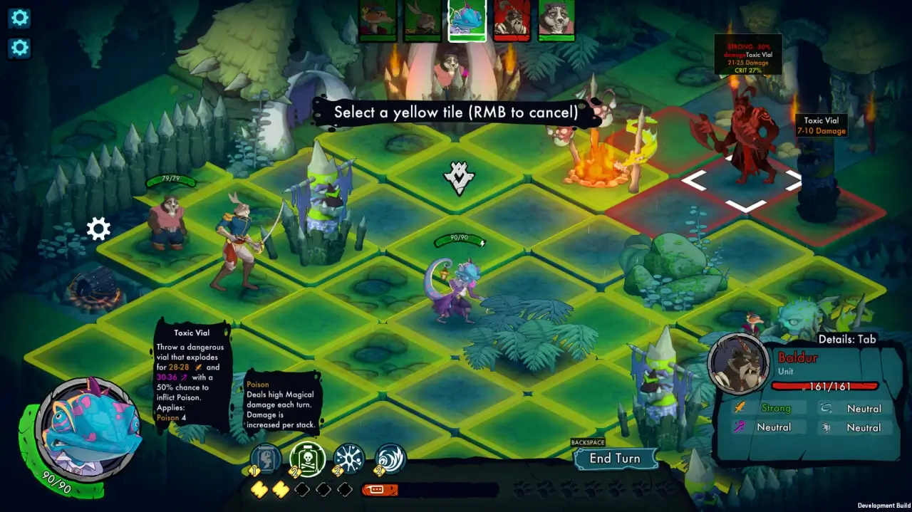 Untamed Tactics: Humblewood Edition Gameplay Screenshots 1