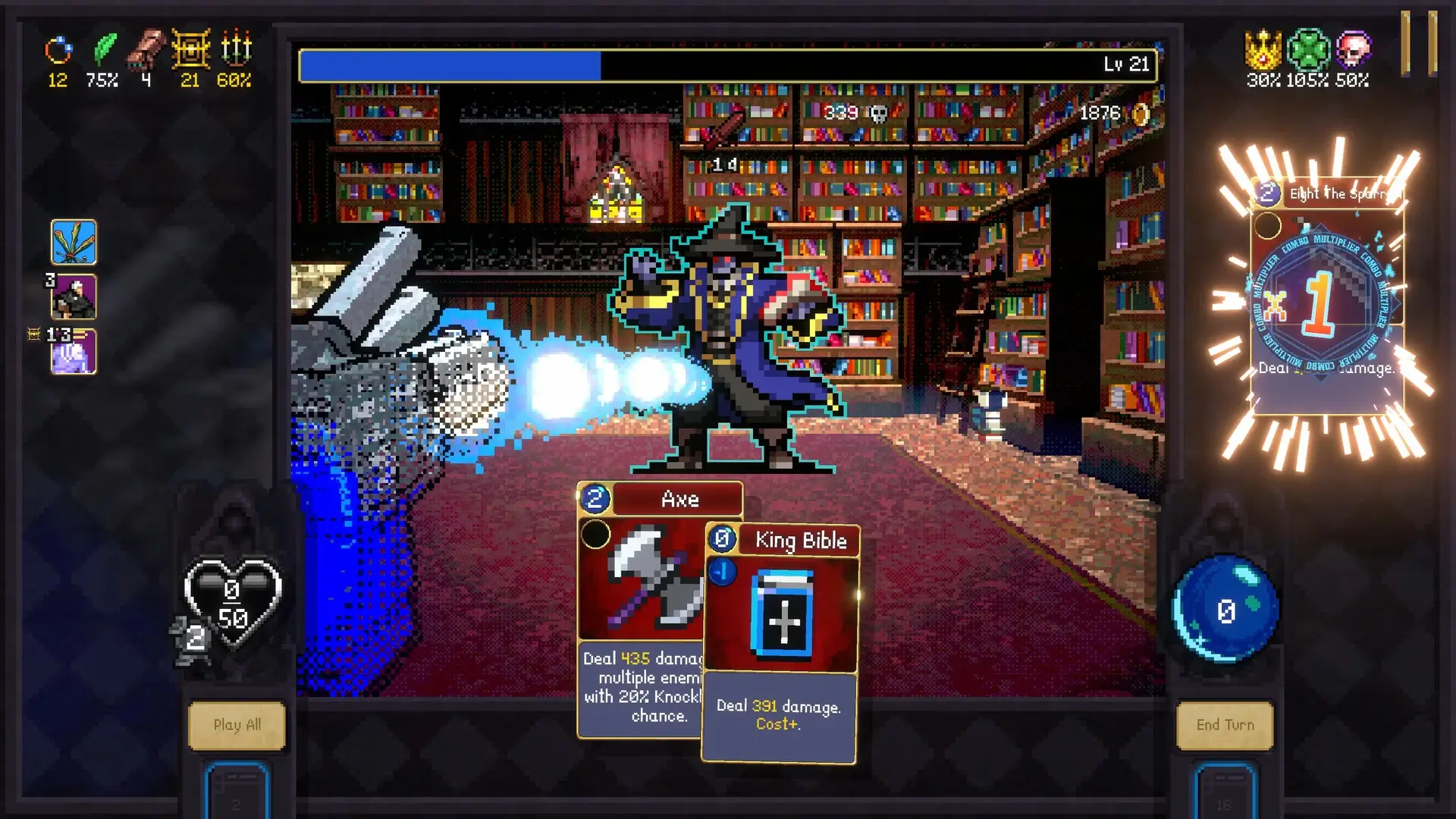 Vampire Crawlers: The Turbo Wildcard from Vampire Survivors Gameplay Screenshots 2