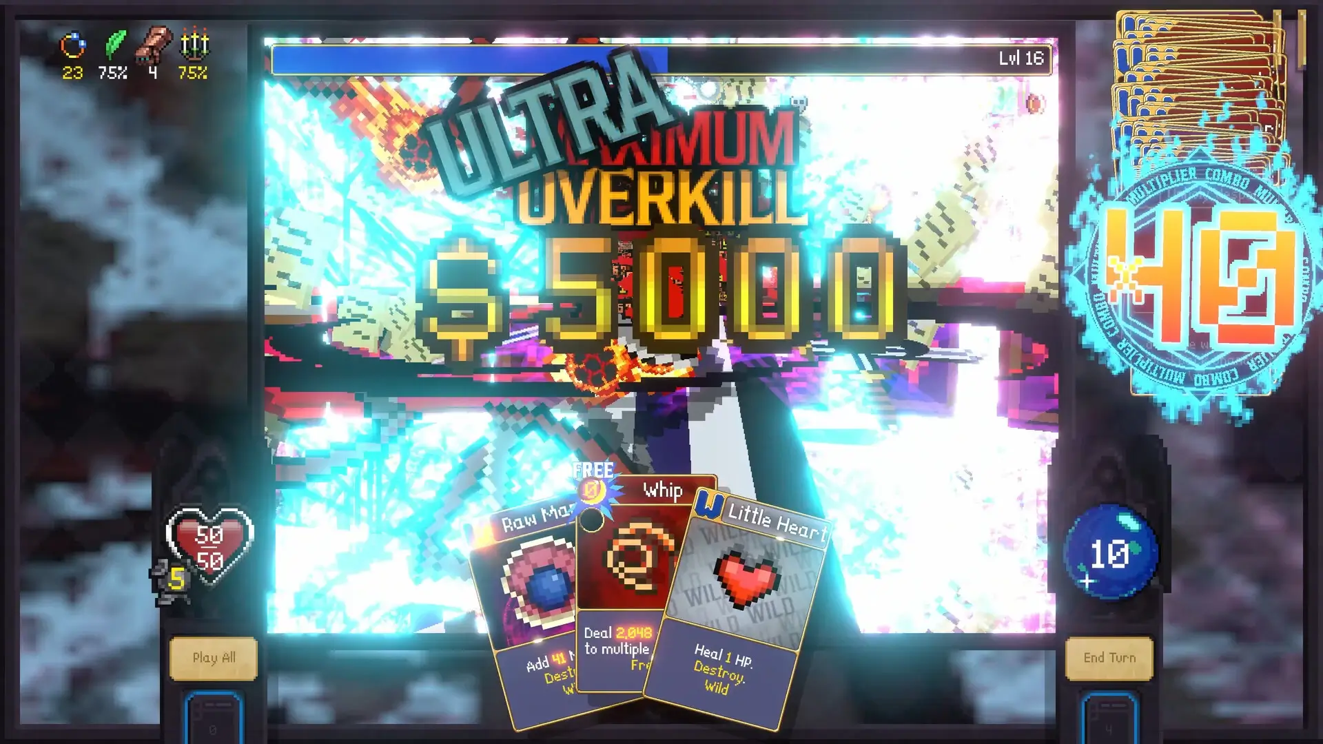 Vampire Crawlers: The Turbo Wildcard from Vampire Survivors Gameplay Screenshots 4