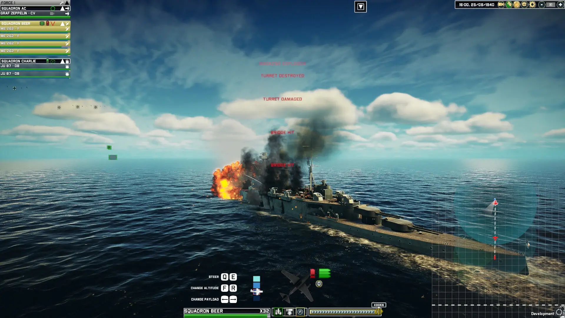 Victory at Sea Atlantic – World War II Naval Warfare Gameplay Screenshots 1