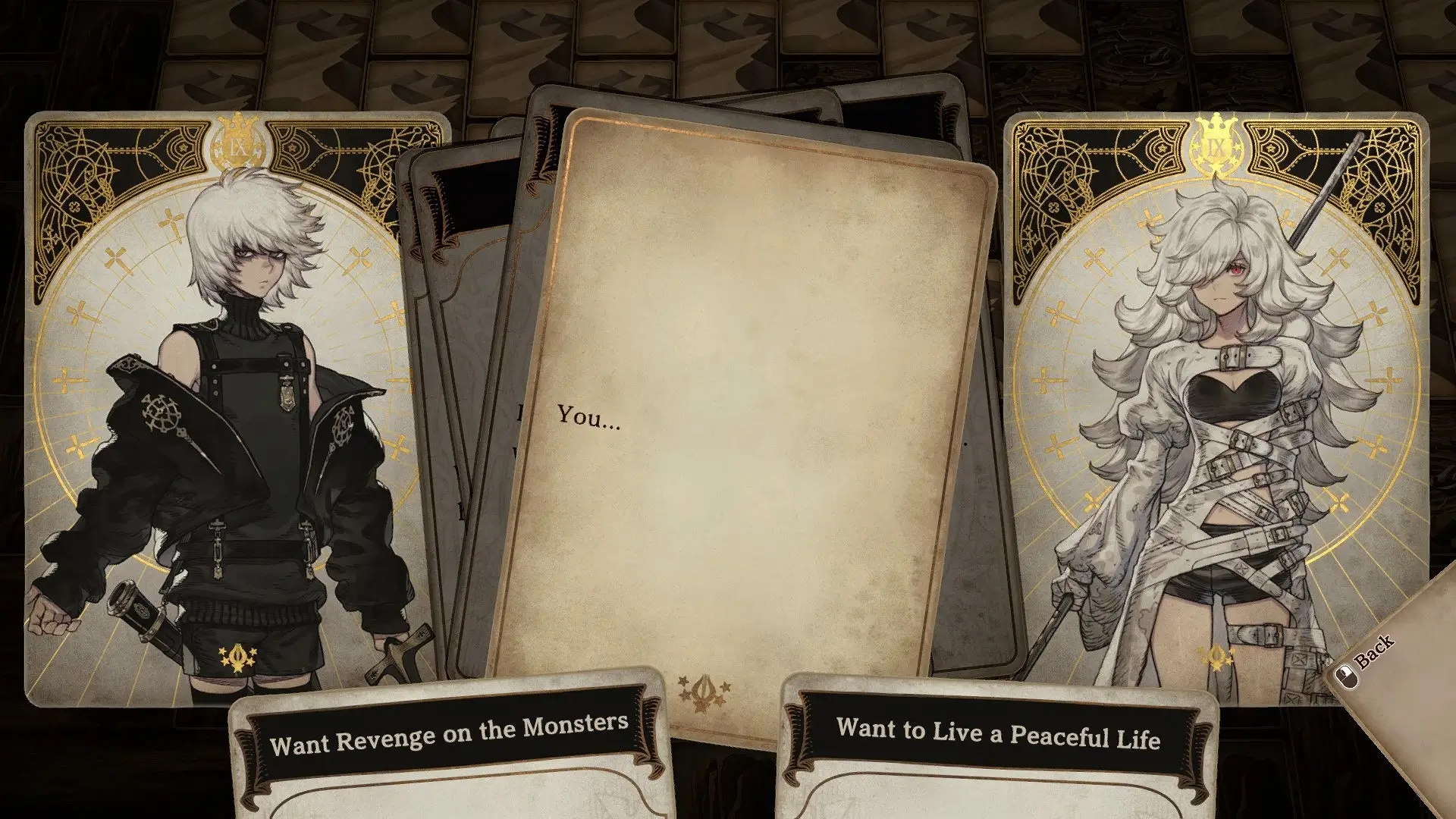 Voice of Cards: The Beasts of Burden Gameplay Screenshots 1