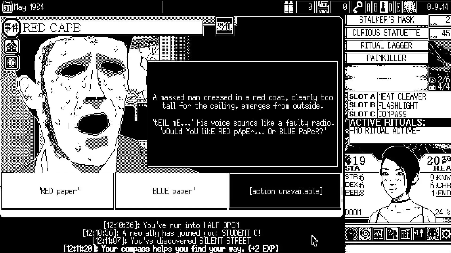 WORLD OF HORROR Gameplay Screenshots 2