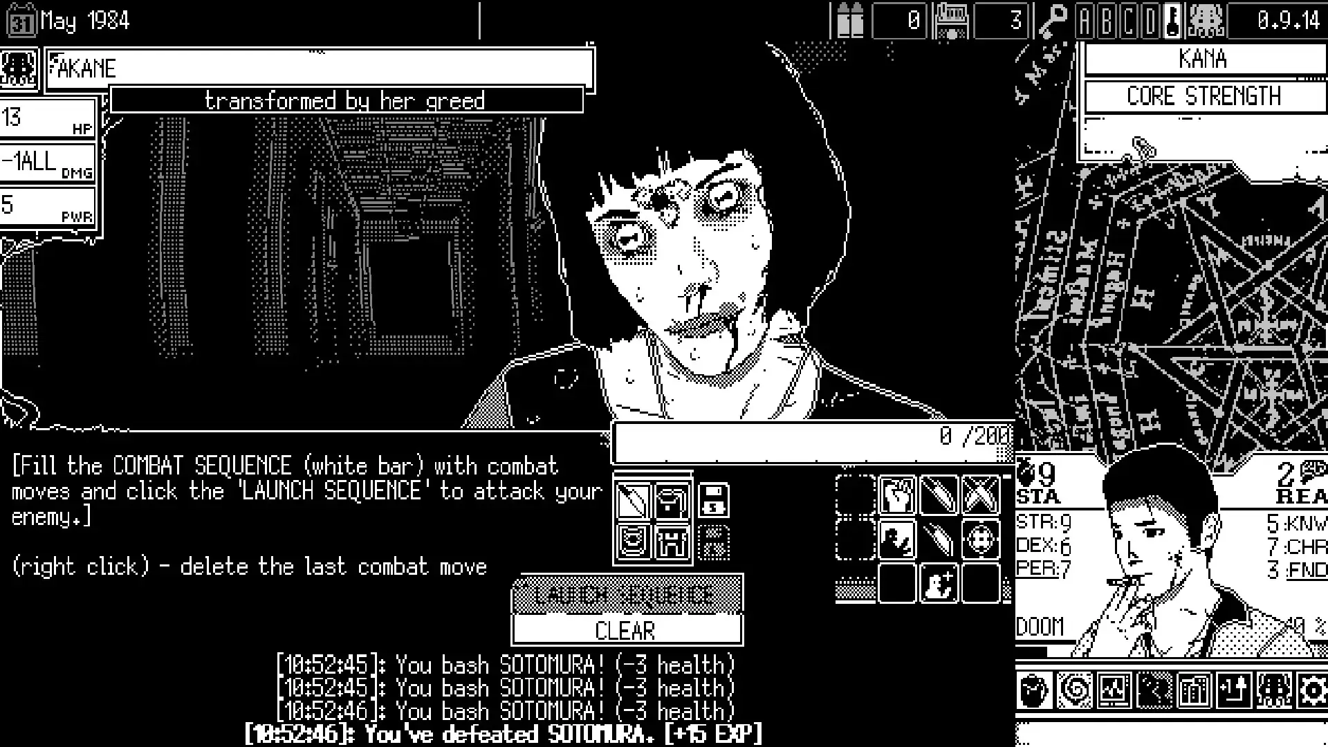 WORLD OF HORROR Gameplay Screenshots 4