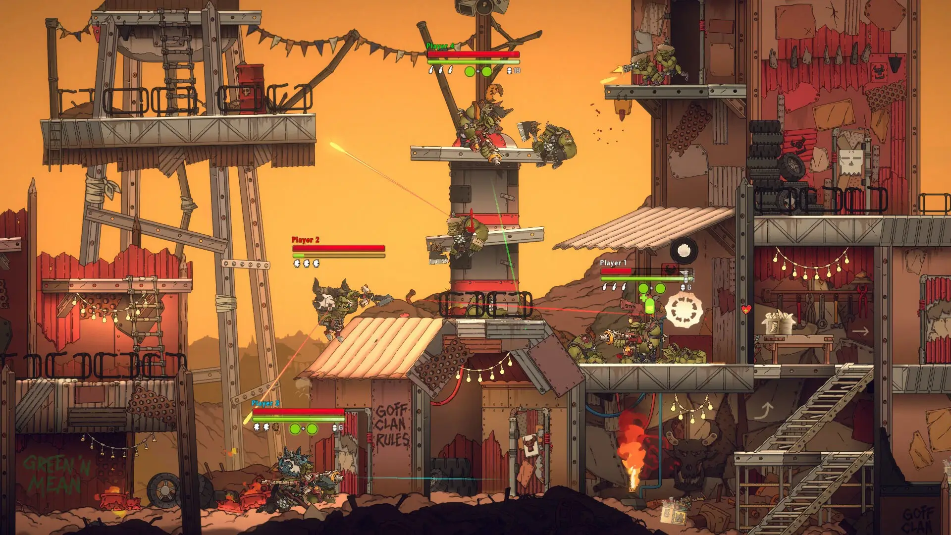 Warhammer 40,000: Shootas, Blood & Teef Gameplay Screenshots 2