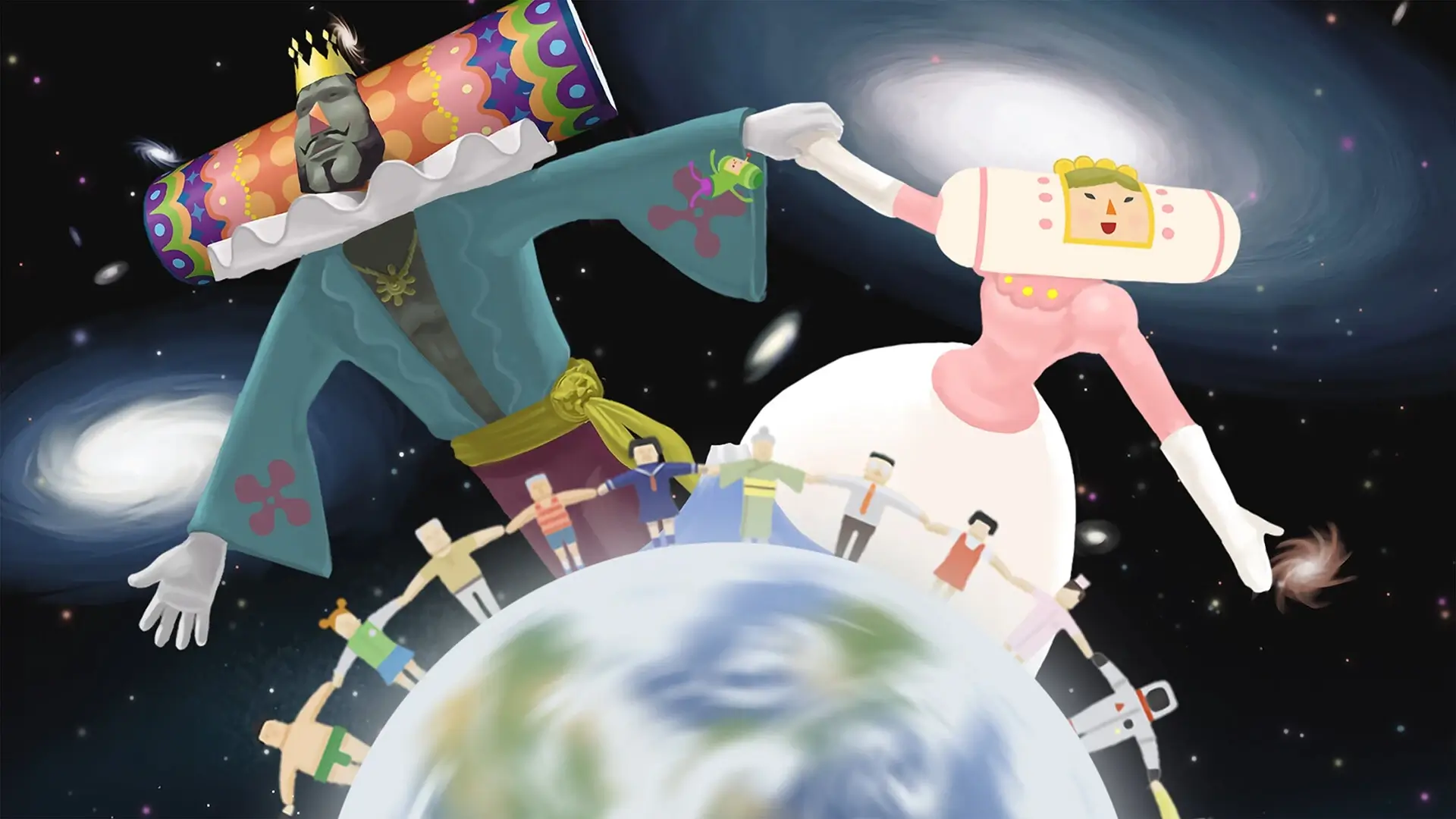 We Love Katamari REROLL+ Royal Reverie – Special Edition Gameplay Screenshots 1