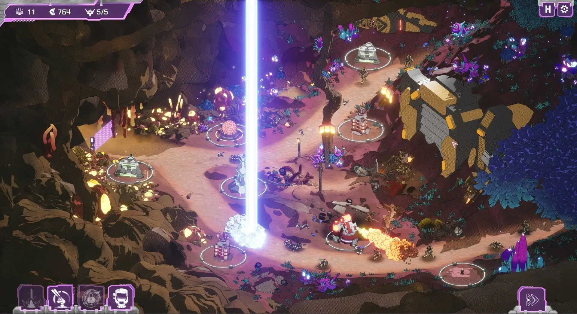 XENOBREAKERS: Classic Tower Defense Gameplay Screenshots 3