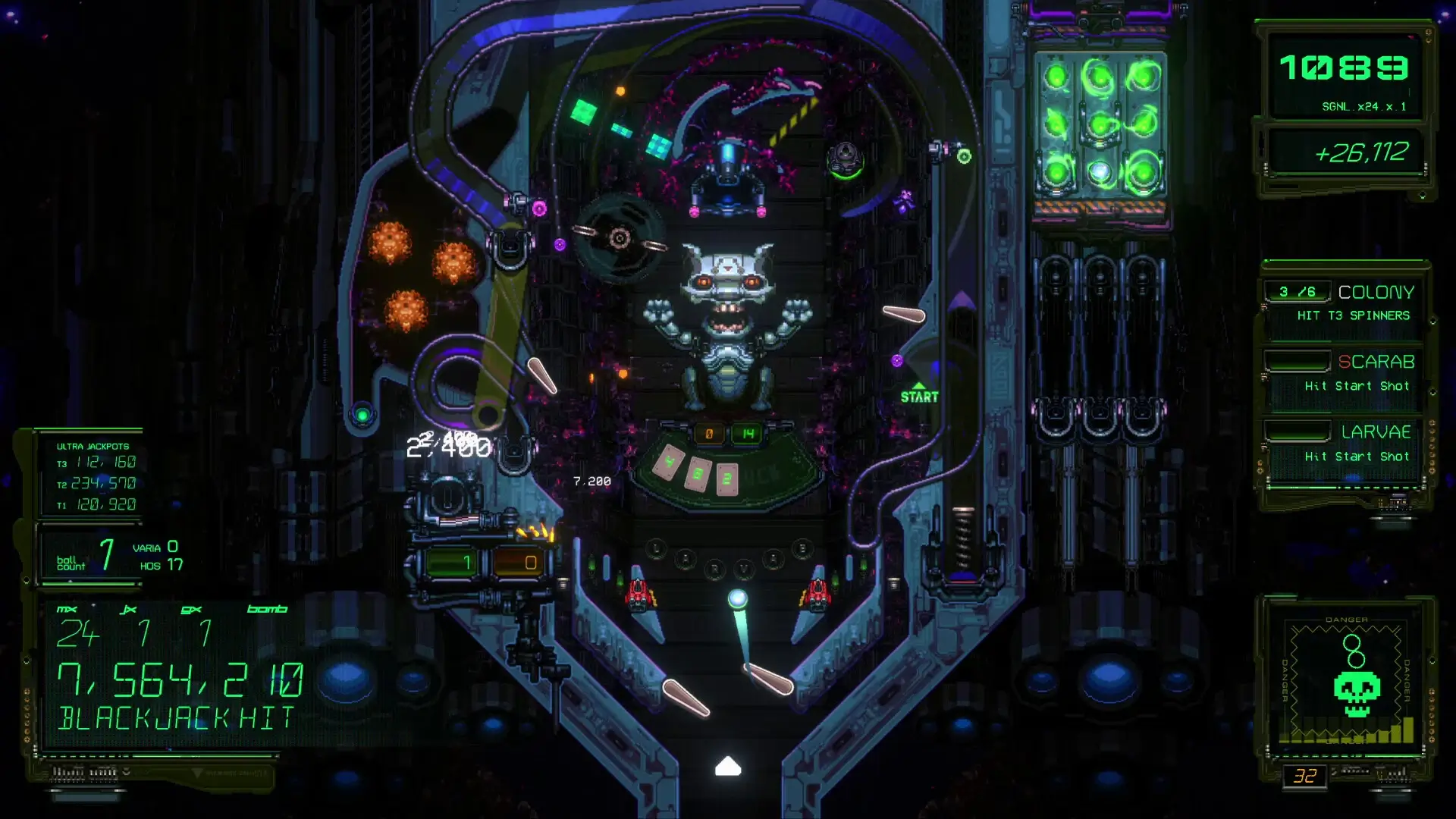 XENOTILT: HOSTILE PINBALL ACTION Gameplay Screenshots 2