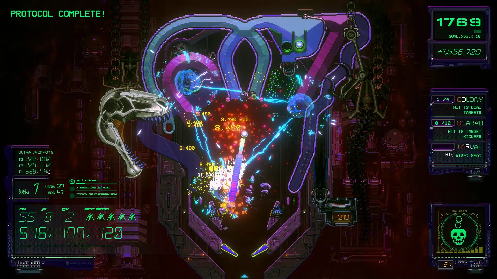 XENOTILT: HOSTILE PINBALL ACTION Gameplay Screenshots 4