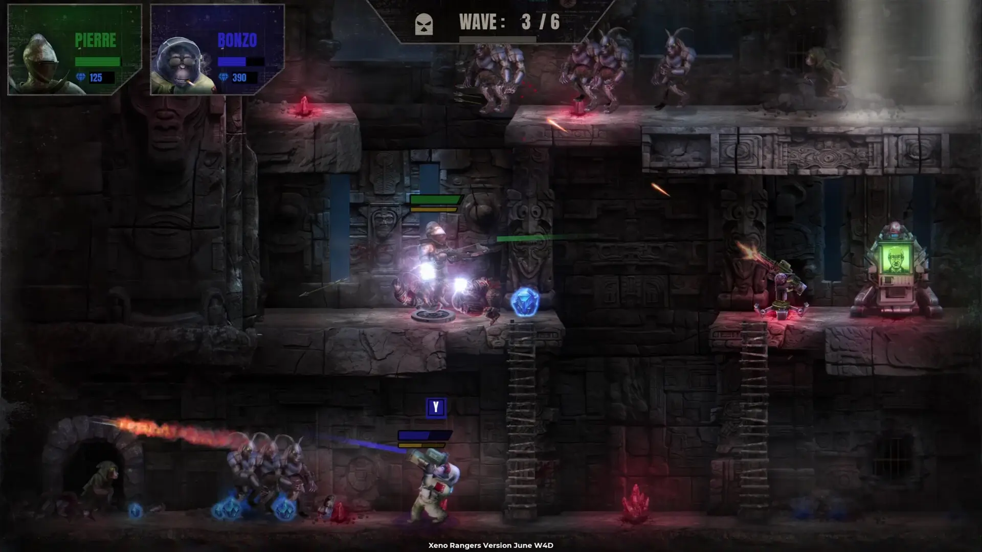 Xeno Rangers Gameplay Screenshots 1
