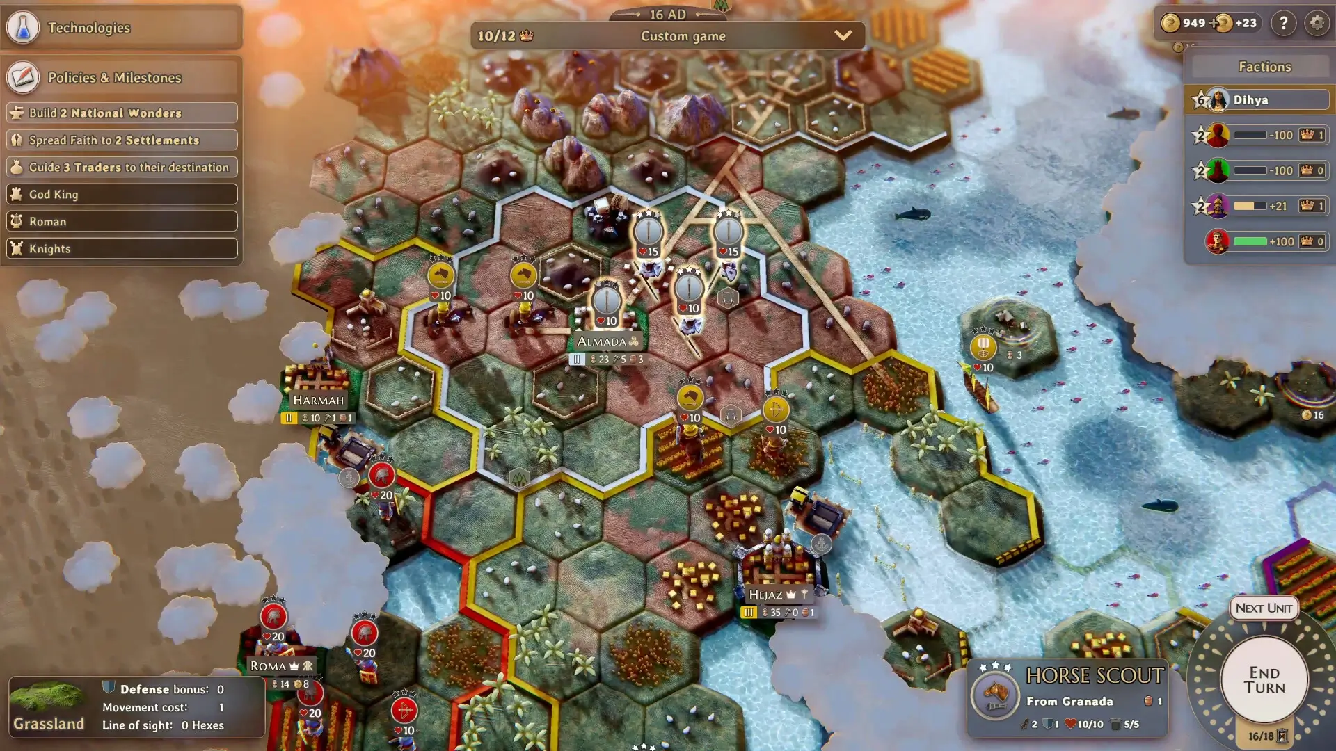 Yield! Fall of Rome Gameplay Screenshots 1