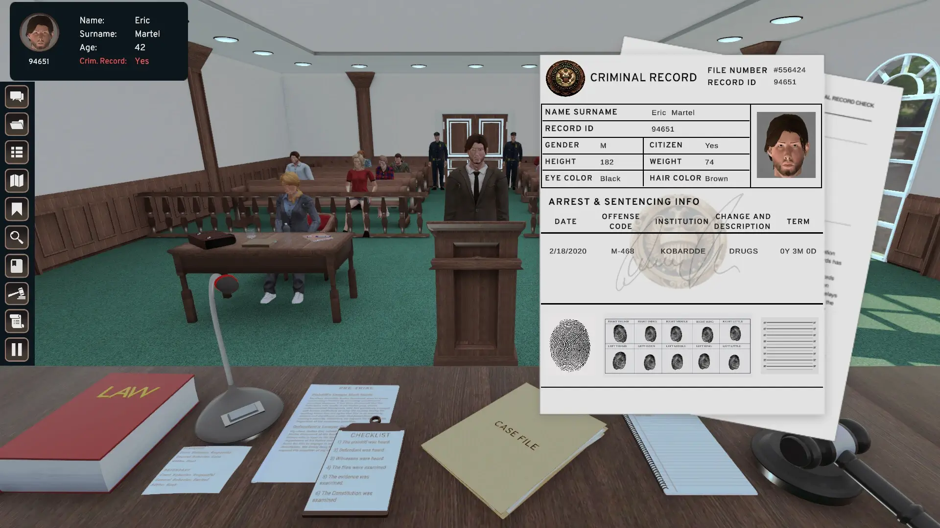You are the Judge! Gameplay Screenshots 1