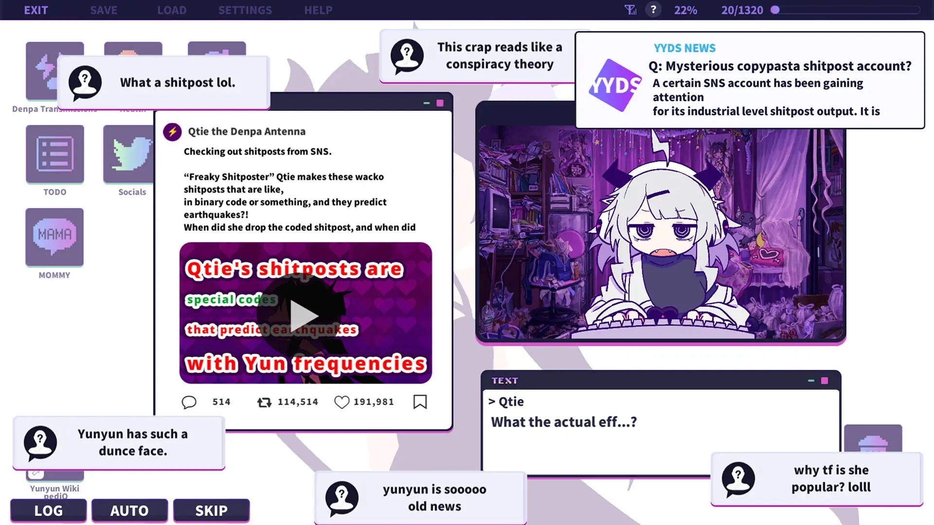 Yunyun Syndrome!? Rhythm Psychosis: Complete Edition Gameplay Screenshots 4