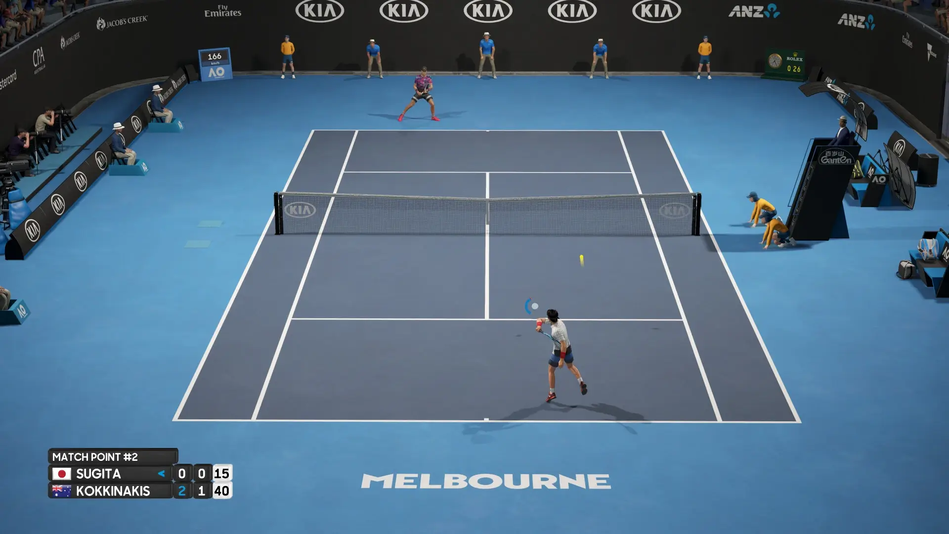 AO International Tennis Gameplay Screenshots 4
