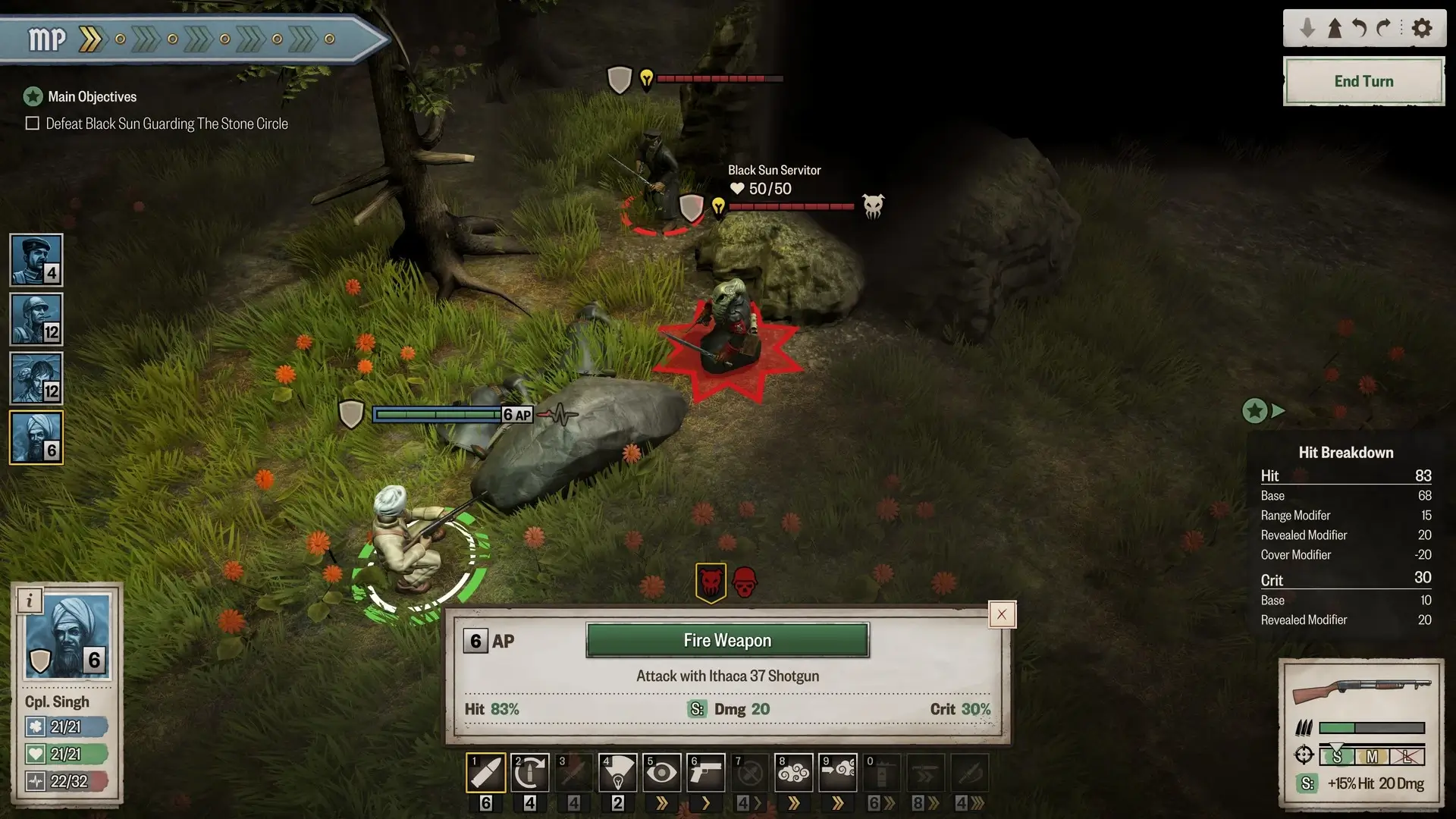 Achtung! Cthulhu Tactics Gameplay Screenshots 4