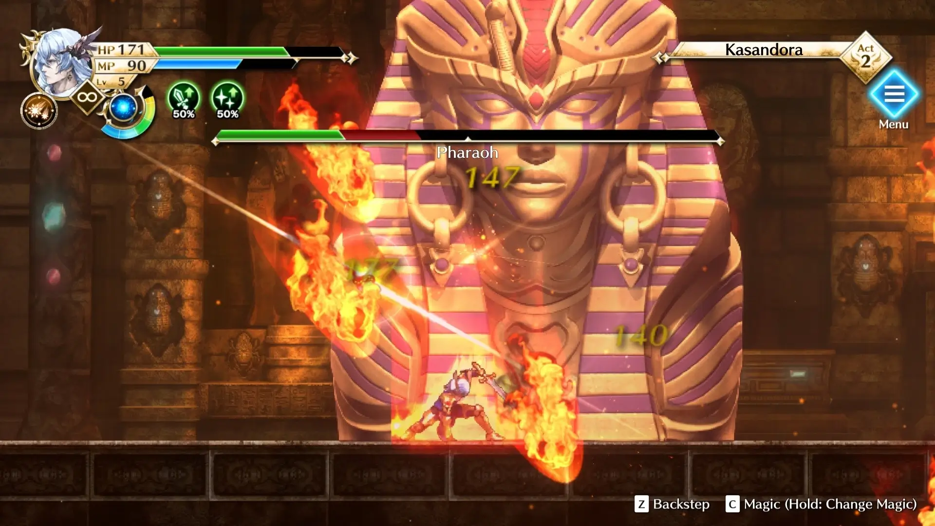 Actraiser Renaissance Gameplay Screenshots 2