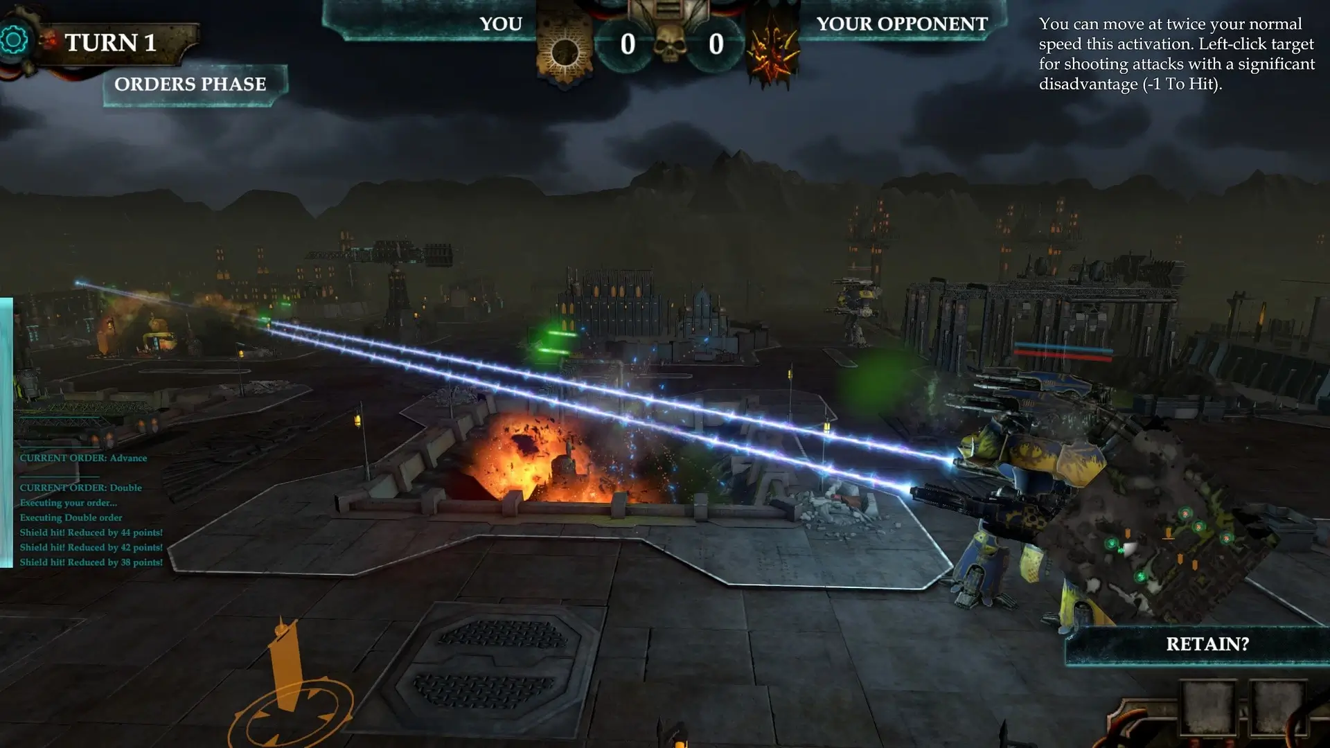 Adeptus Titanicus: Dominus Gameplay Screenshots 1