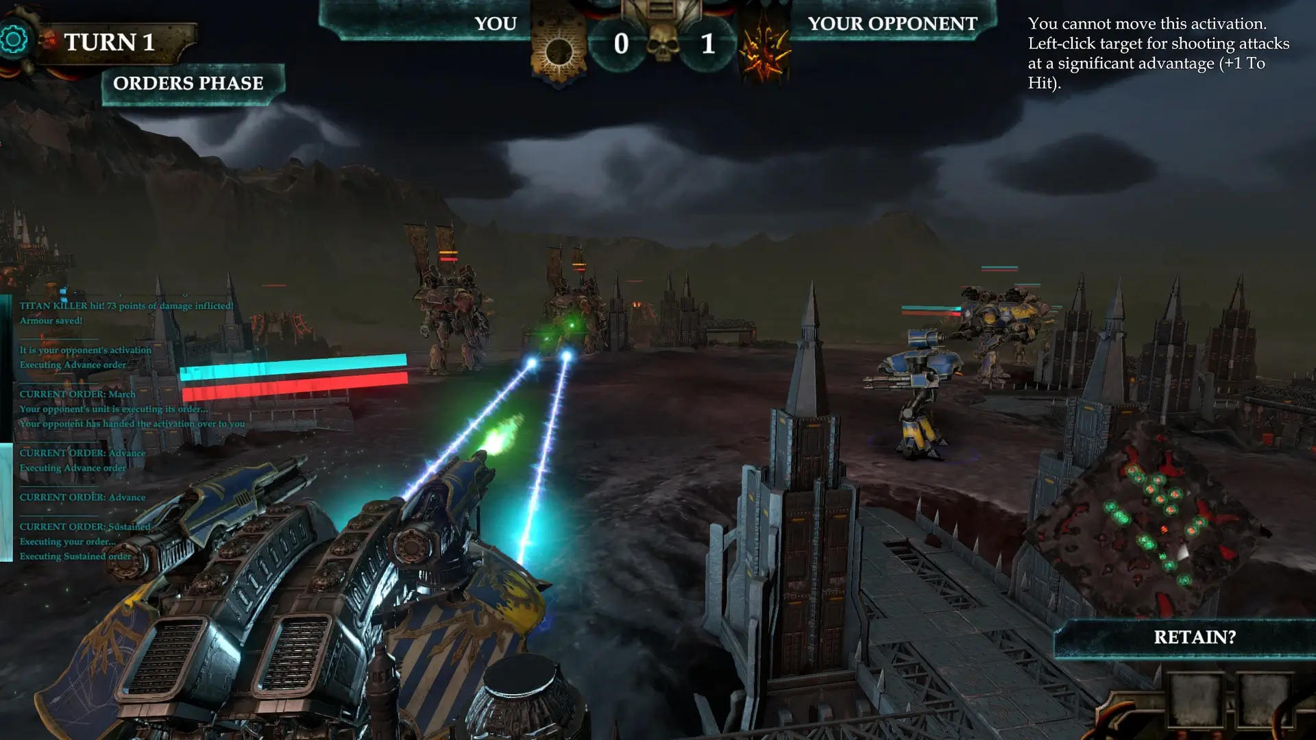 Adeptus Titanicus: Dominus Gameplay Screenshots 2