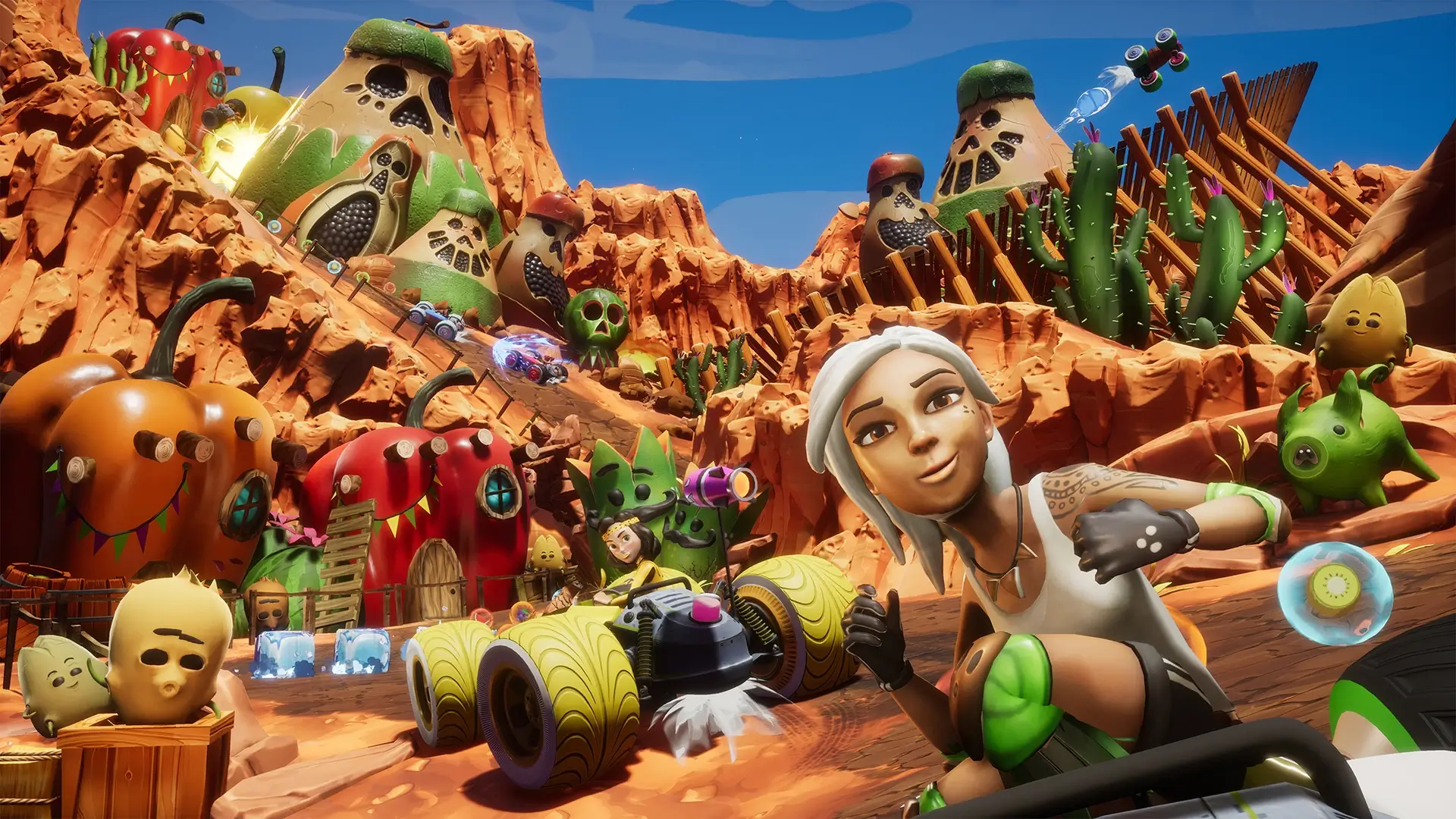 All-Star Fruit Racing Gameplay Screenshots 1
