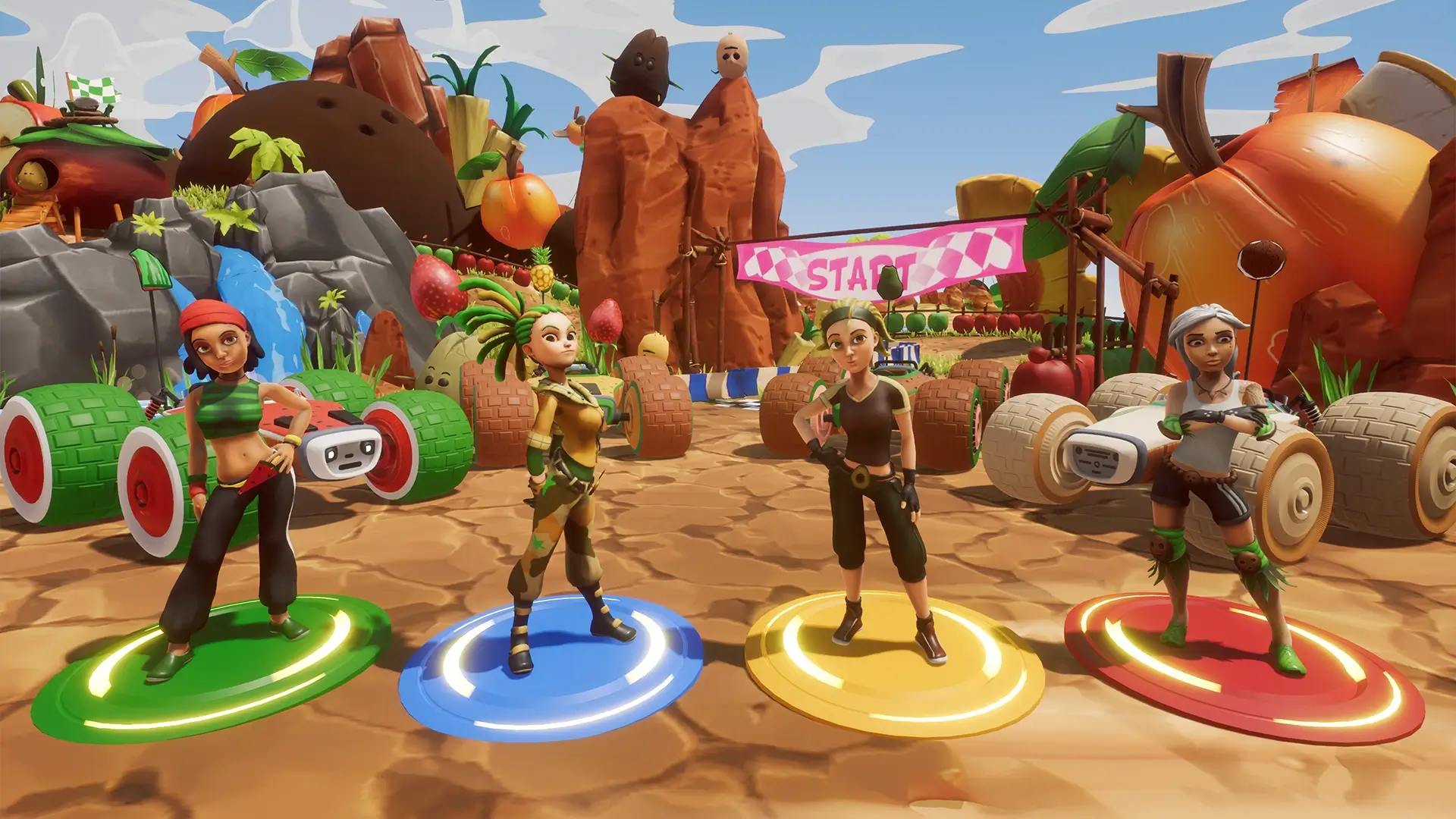 All-Star Fruit Racing Gameplay Screenshots 3