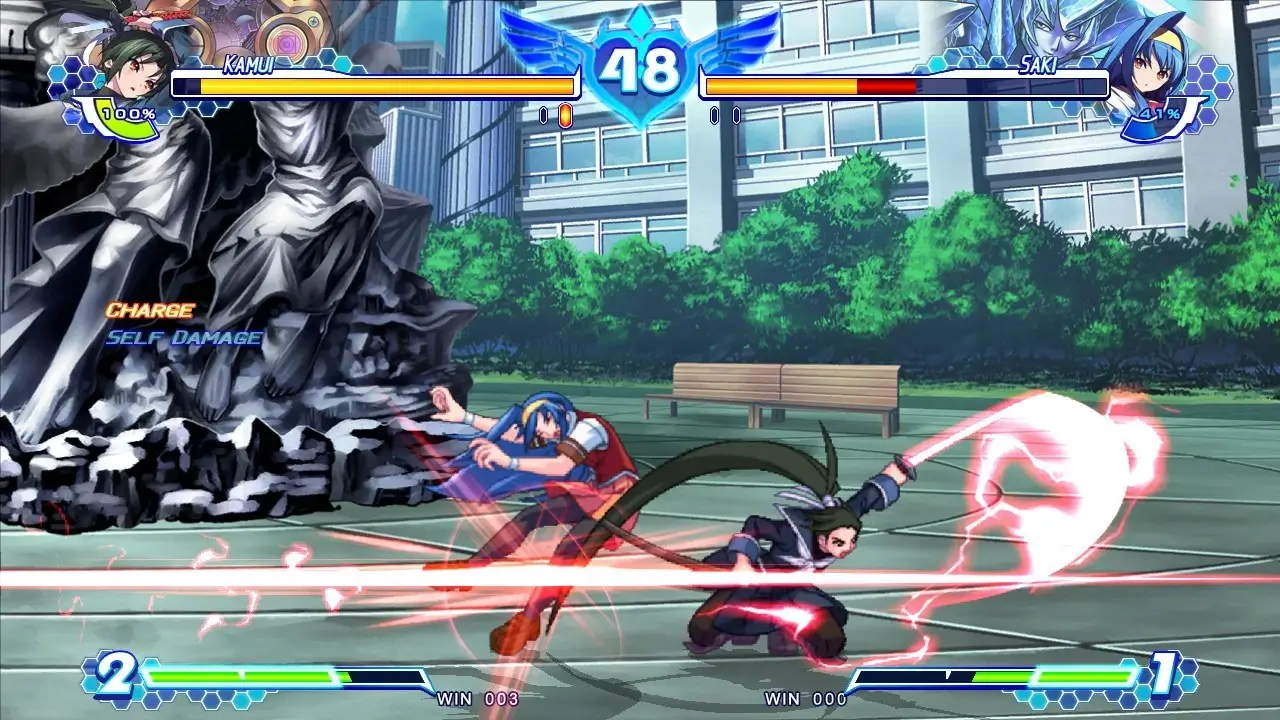Arcana Heart 3: LOVEMAX SIXSTARS!!!!!! XTEND Gameplay Screenshots 4