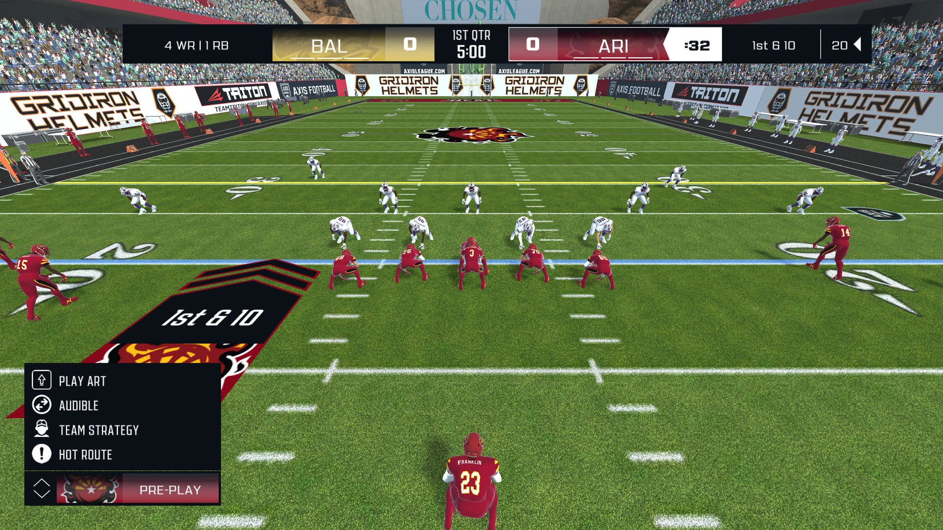 Axis Football 2021 Gameplay Screenshots 2