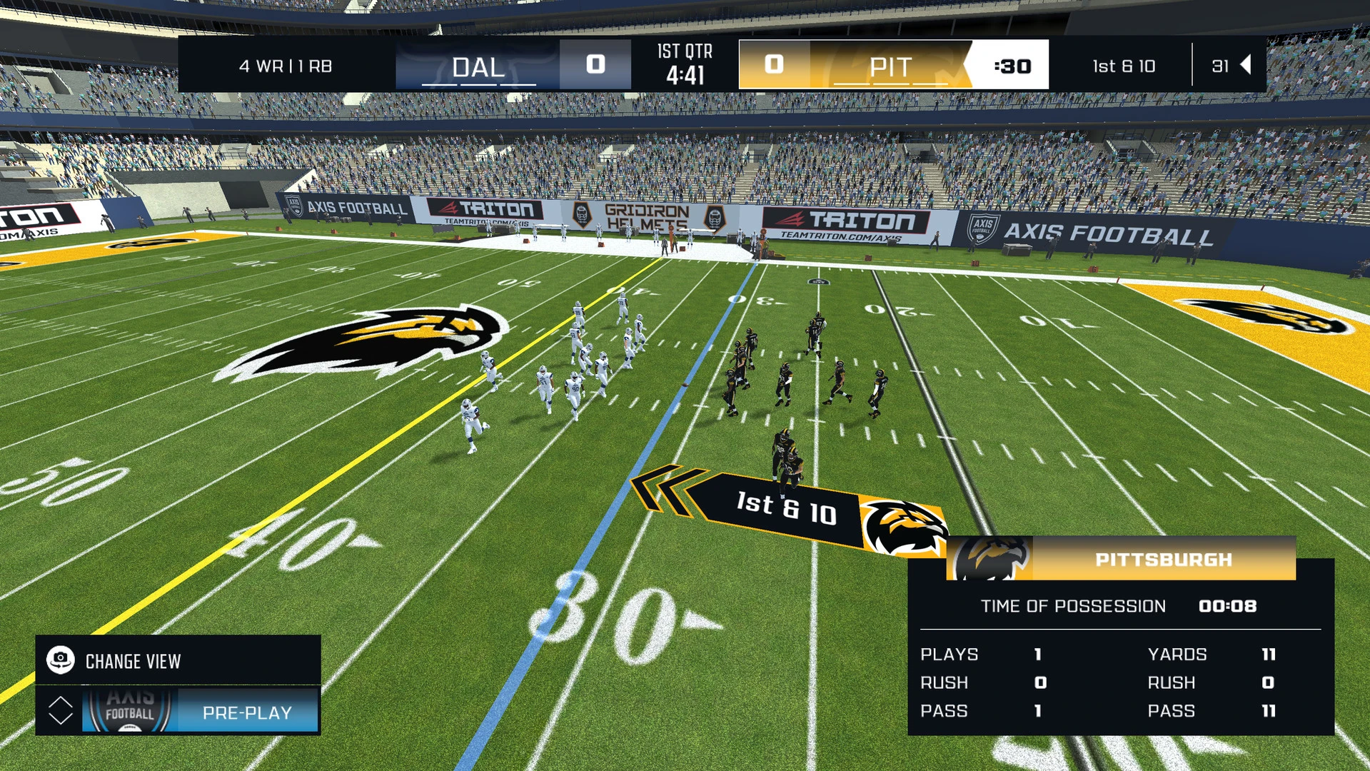 Axis Football 2021 Gameplay Screenshots 3