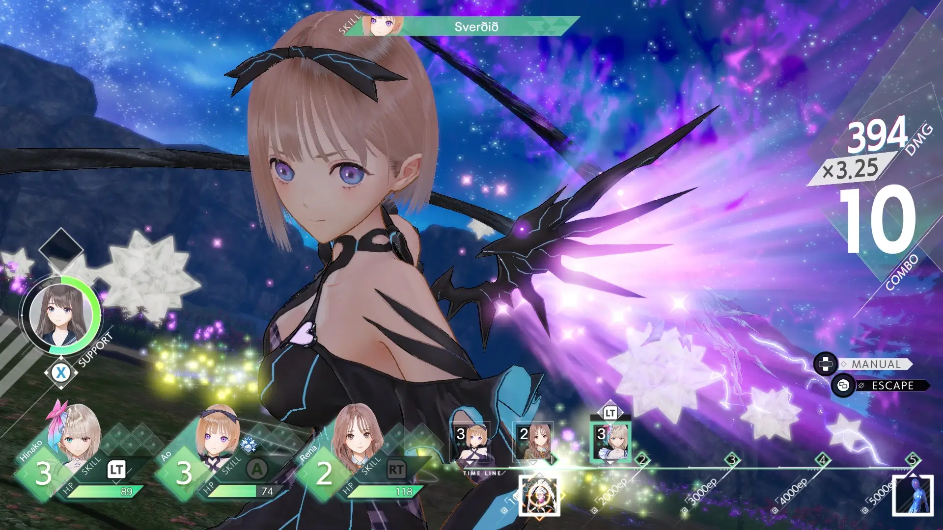 BLUE REFLECTION: Second Light Gameplay Screenshots 4