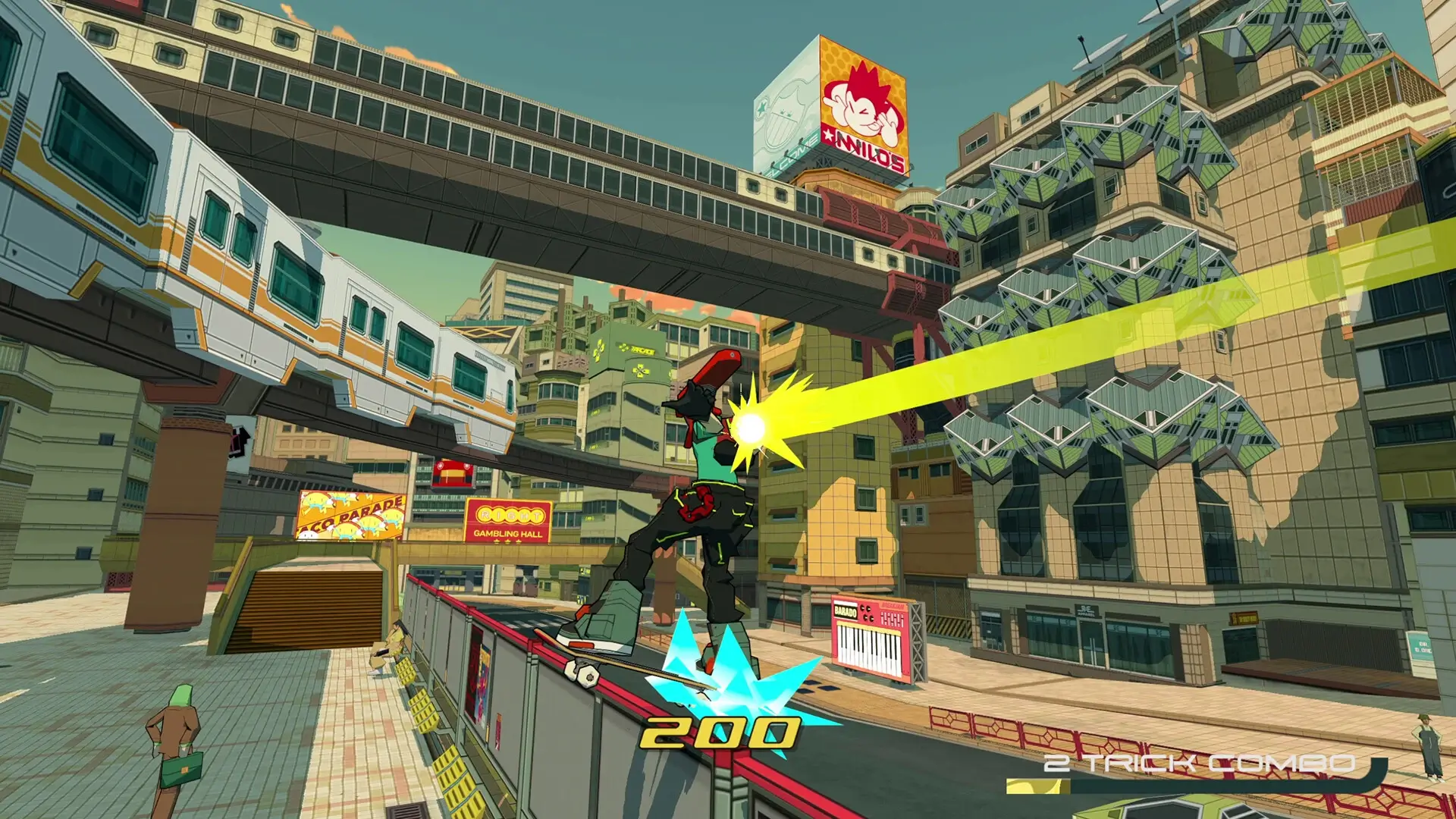 Bomb Rush Cyberfunk: Collectors Edition Gameplay Screenshots 1