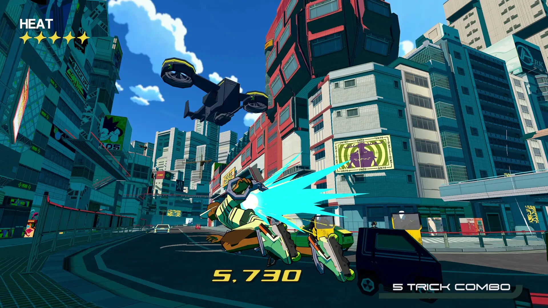 Bomb Rush Cyberfunk: Collectors Edition Gameplay Screenshots 3