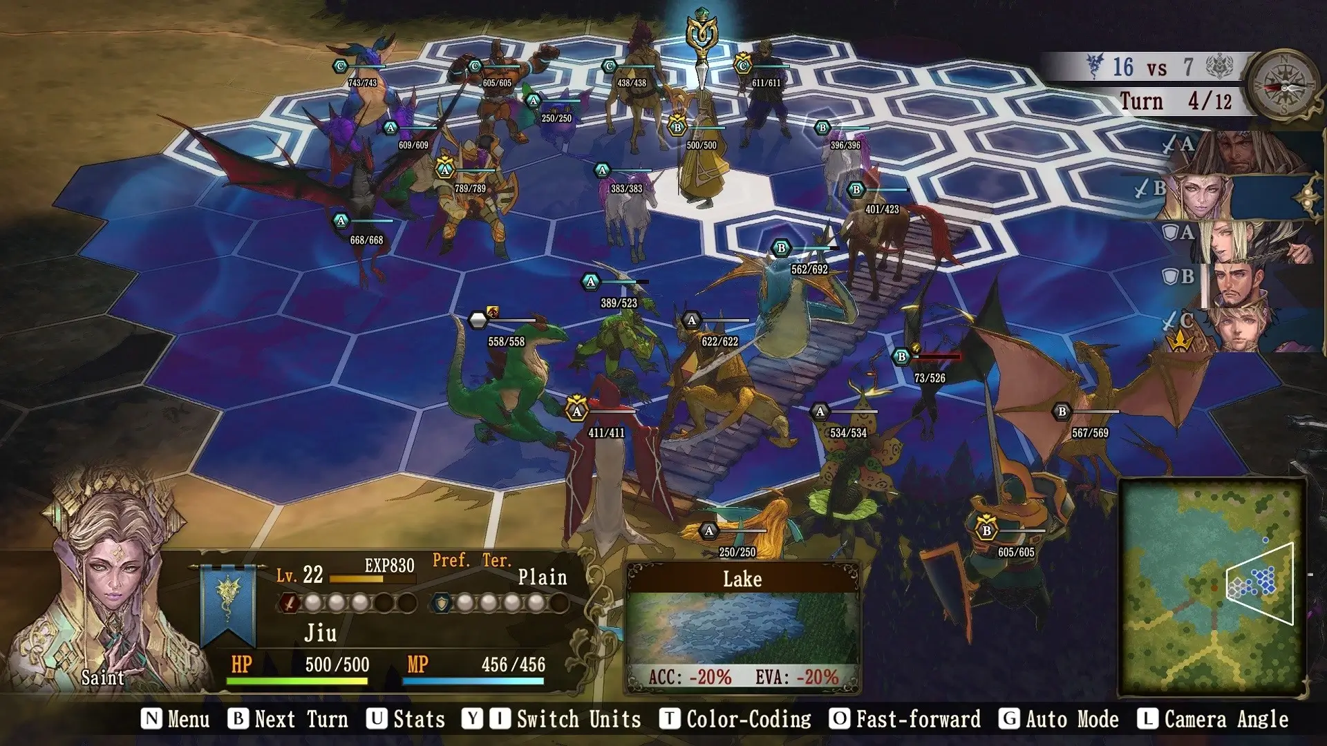 Brigandine: The Legend of Runersia Gameplay Screenshots 1