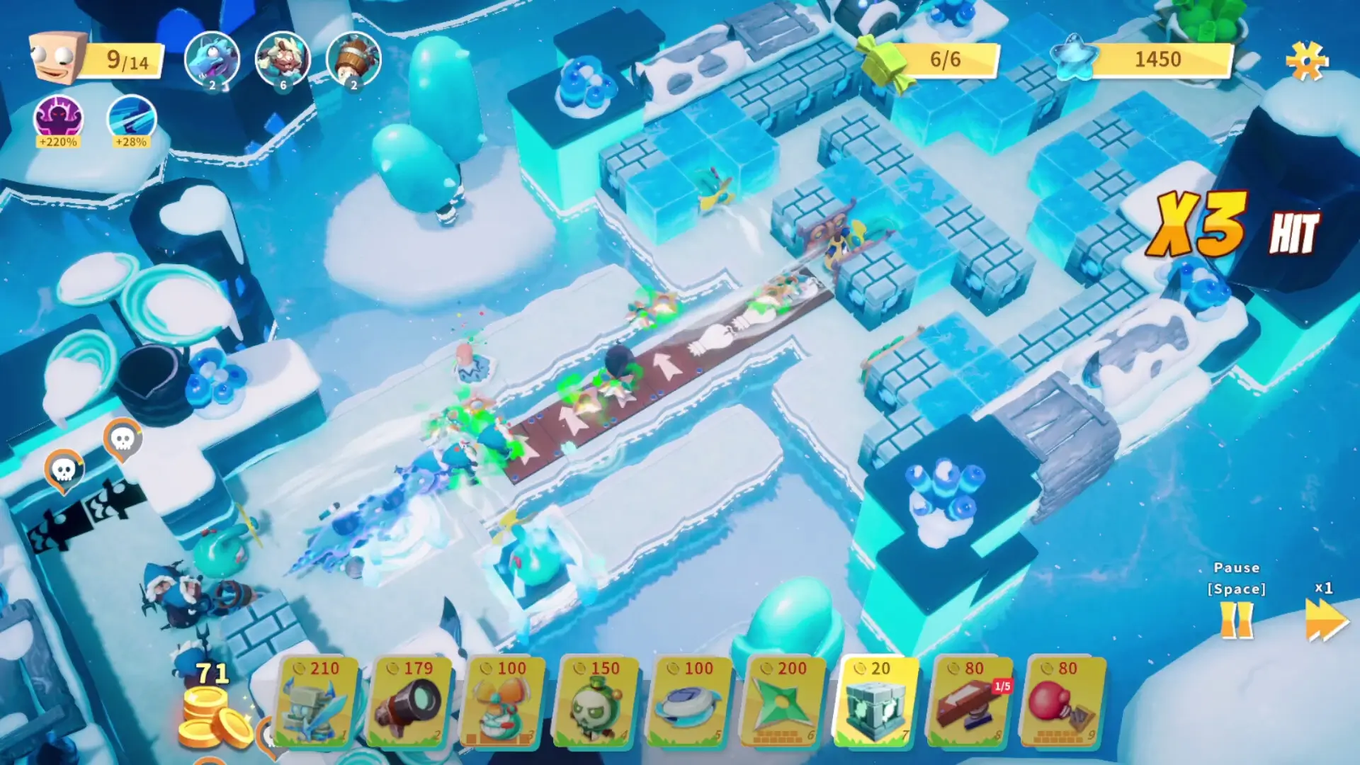 Candy Disaster: Tower Defense Gameplay Screenshots 1