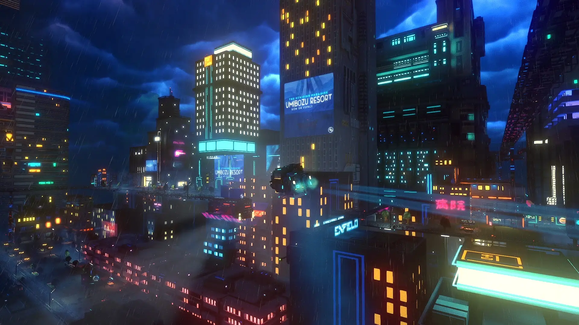 Cloudpunk Gameplay Screenshots 1
