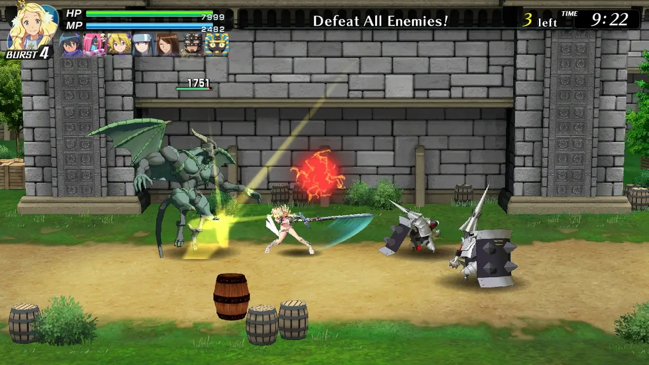 Code of Princess EX Gameplay Screenshots 1