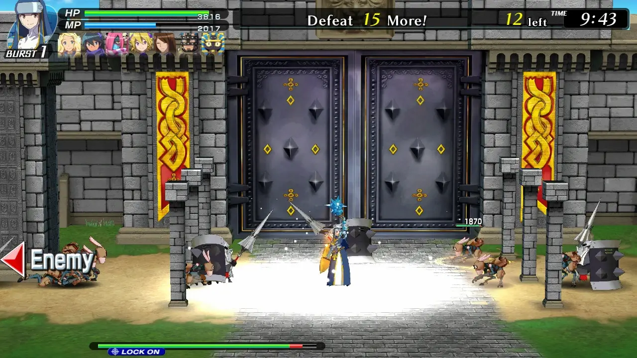 Code of Princess EX Gameplay Screenshots 4
