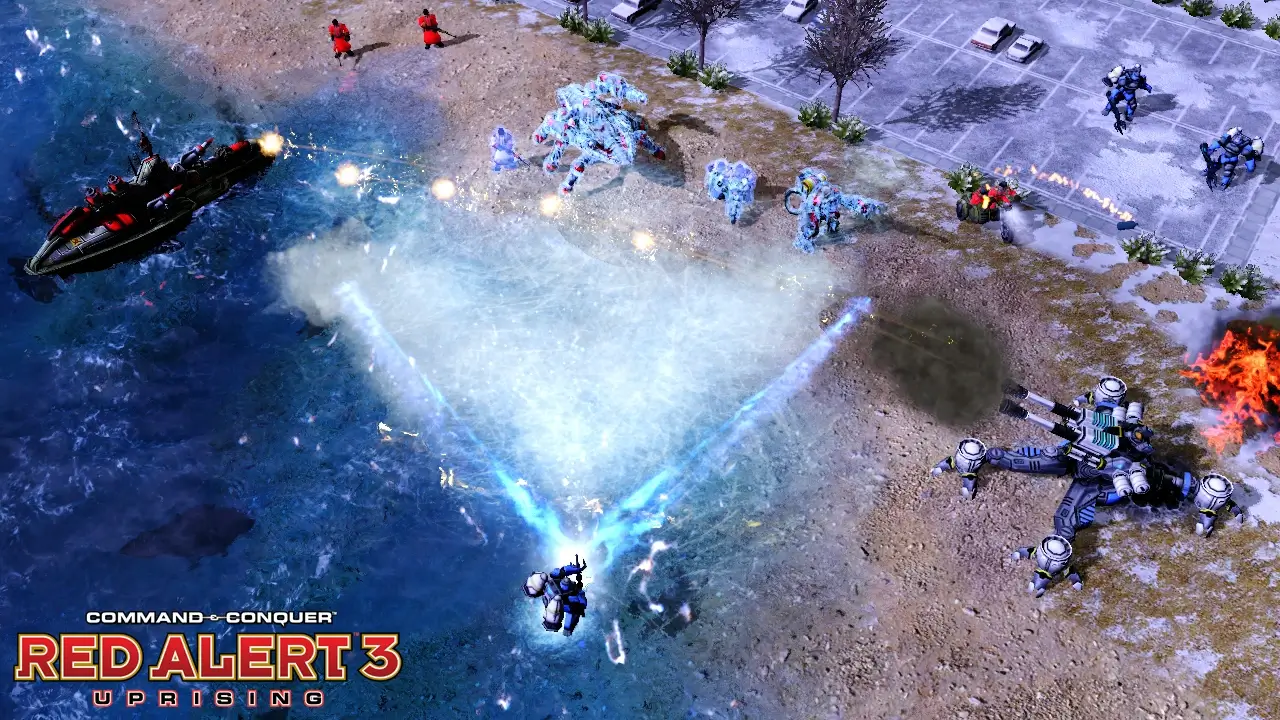 Command & Conquer: Red Alert 3 + Uprising Add-on Gameplay Screenshots 2