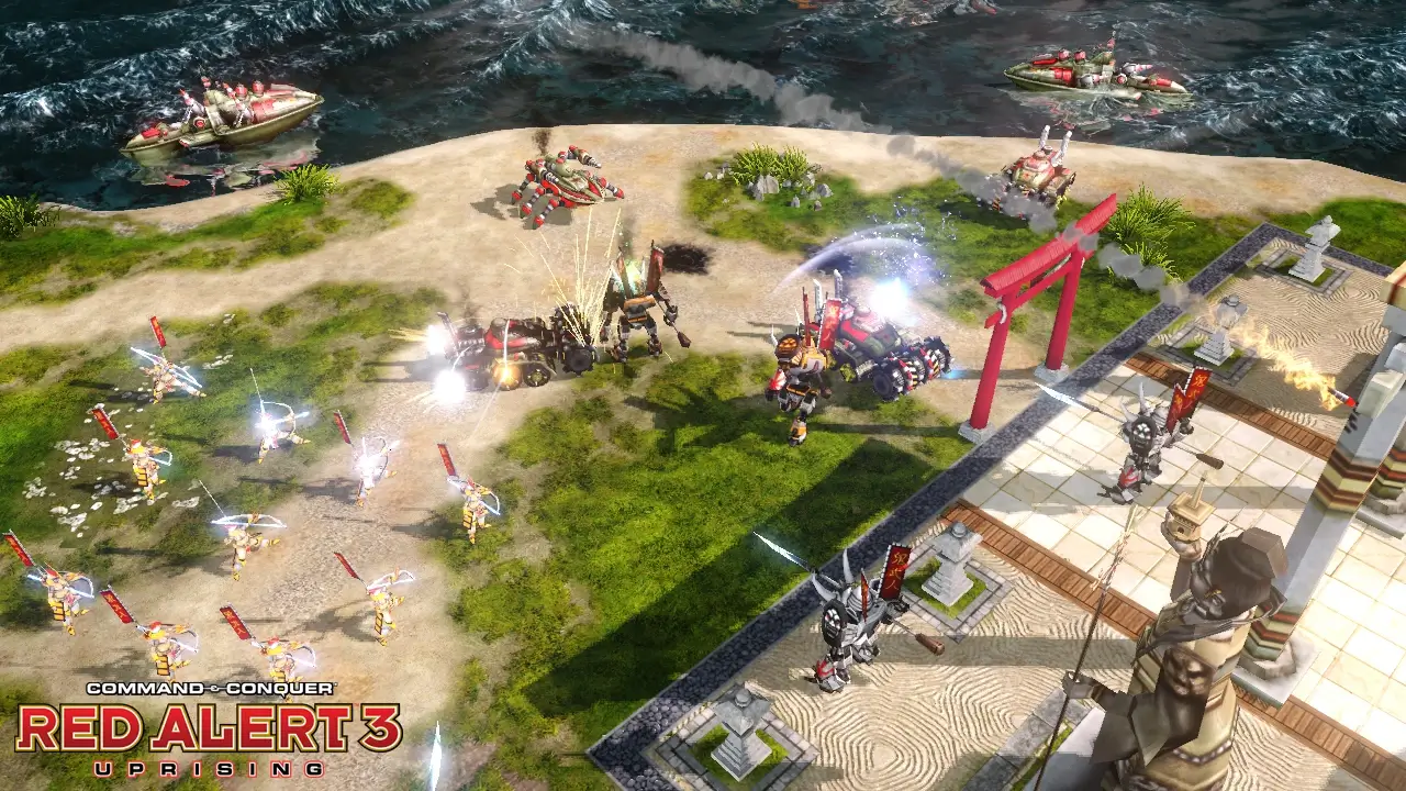 Command & Conquer: Red Alert 3 + Uprising Add-on Gameplay Screenshots 3