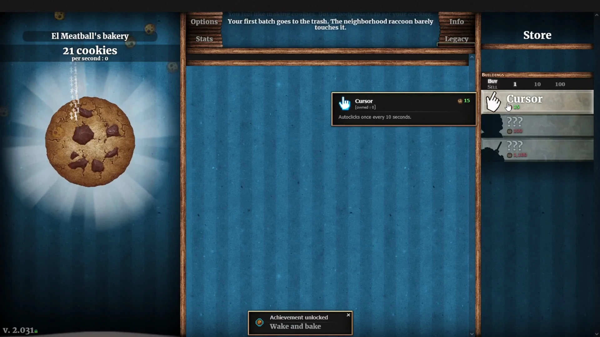 Cookie Clicker Gameplay Screenshots 1