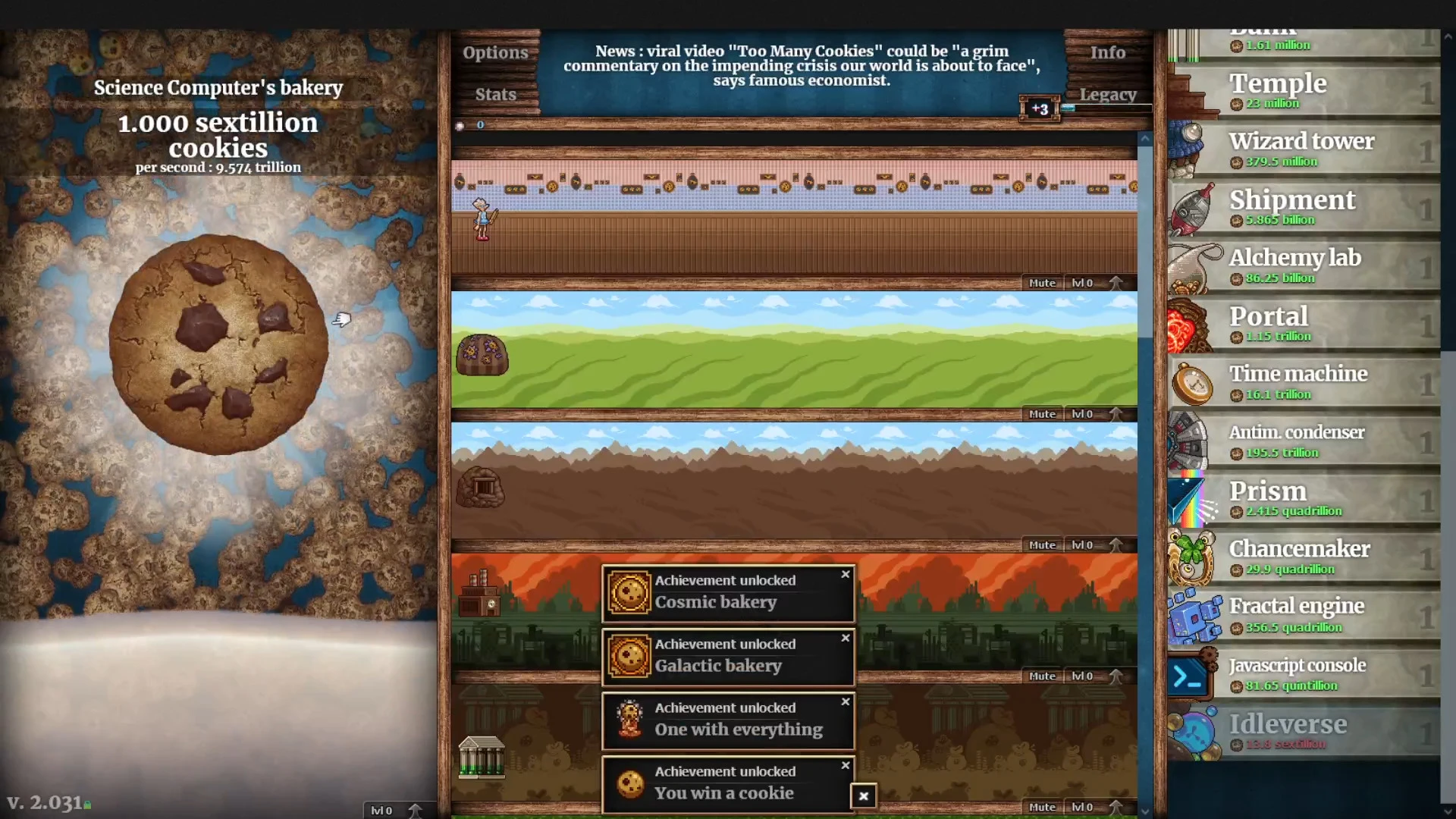 Cookie Clicker Gameplay Screenshots 2